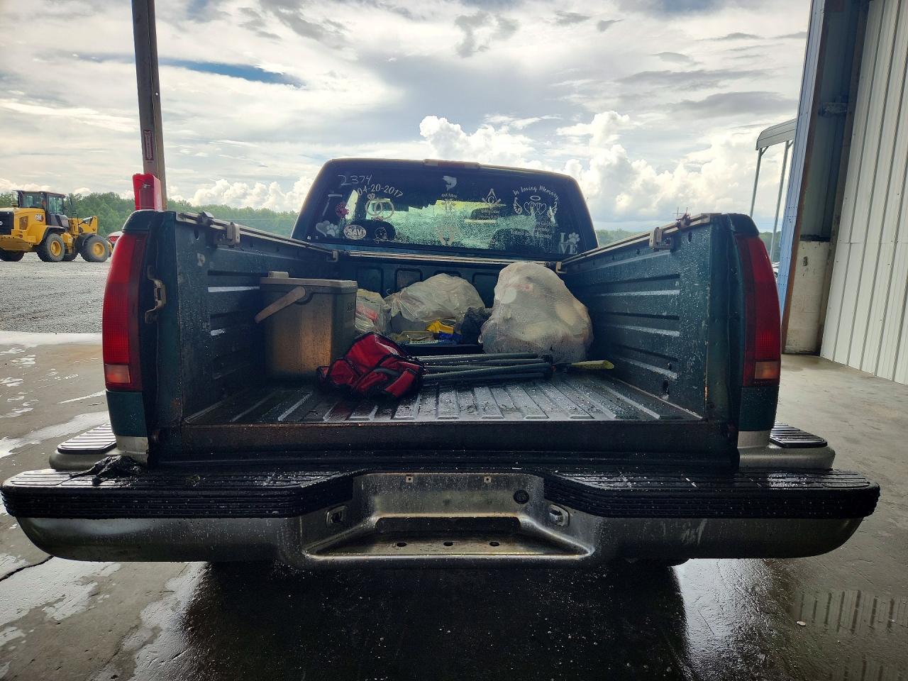 1995 Gmc Sierra C1500 Green vin: 2GTEC19K4S1512374