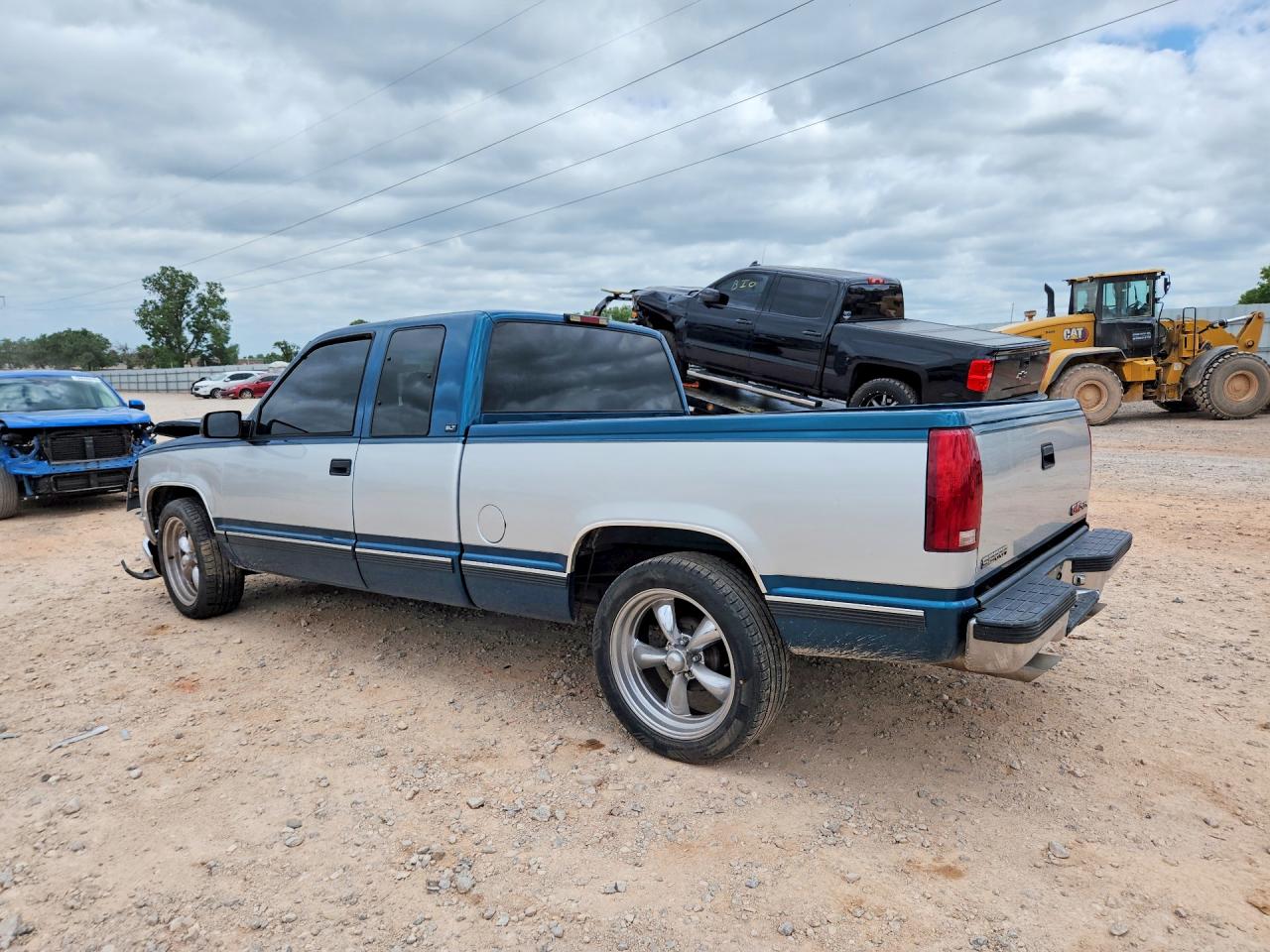 1995 Gmc Sierra C1500 Turquoise vin: 2GTEC19K4S1591755