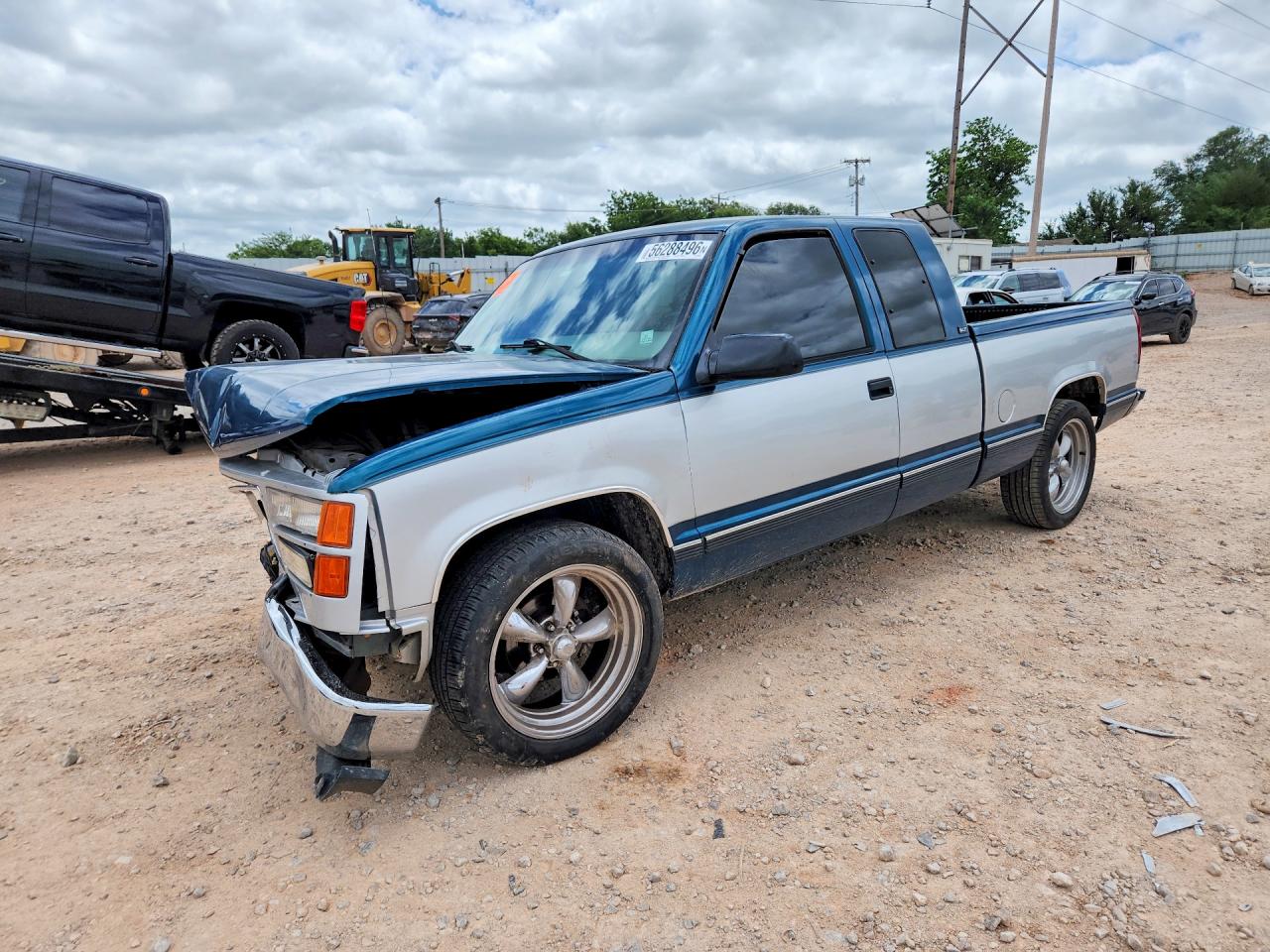 1995 Gmc Sierra C1500 Бирюзовый vin: 2GTEC19K4S1591755