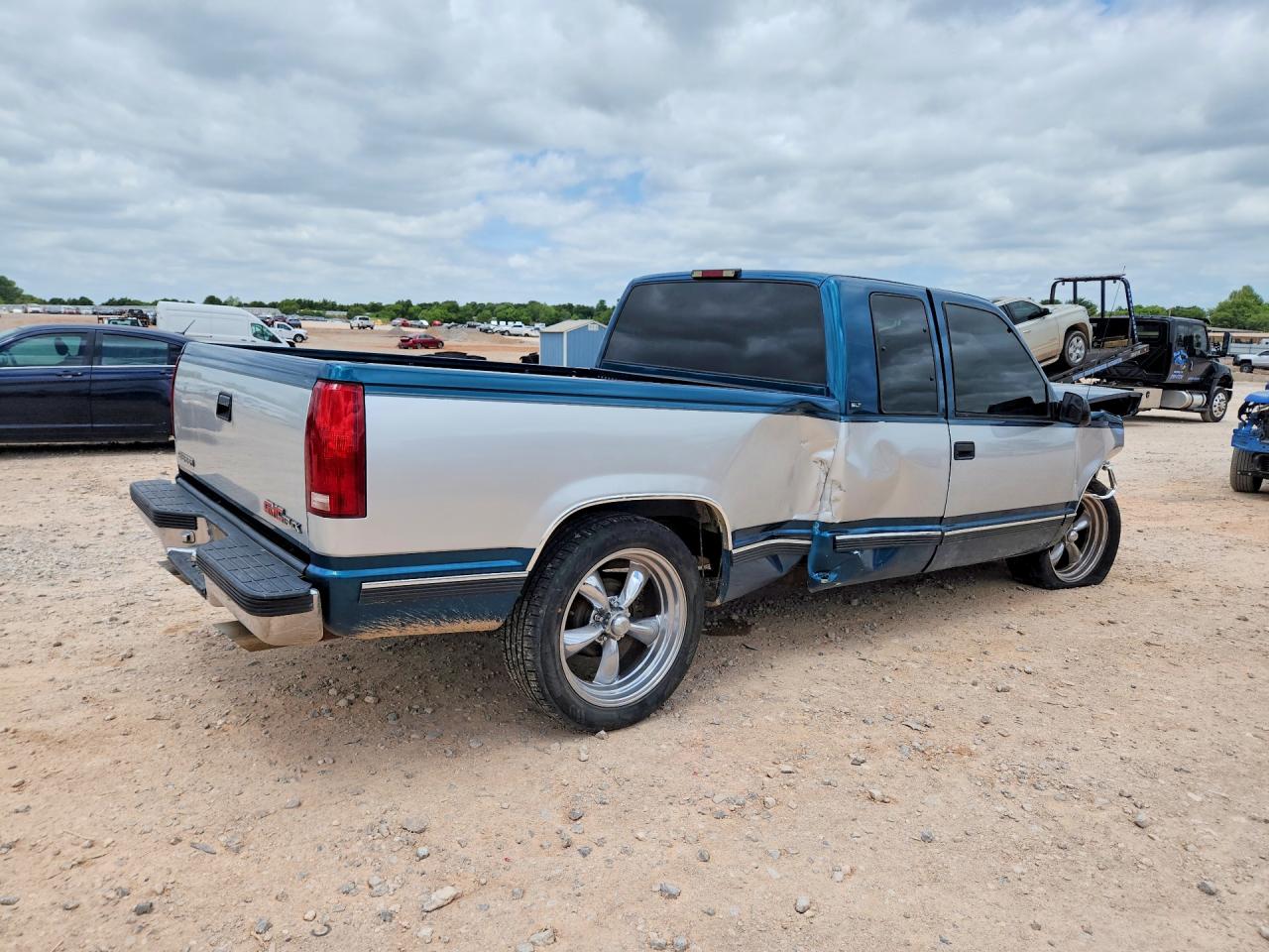 1995 Gmc Sierra C1500 Turquoise vin: 2GTEC19K4S1591755