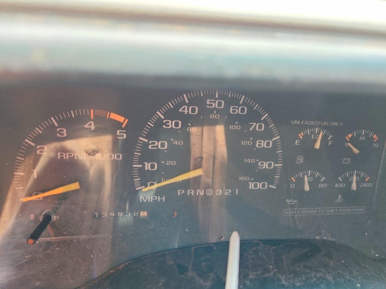 1995 Gmc Sierra C1500 Turquoise vin: 2GTEC19K4S1591755