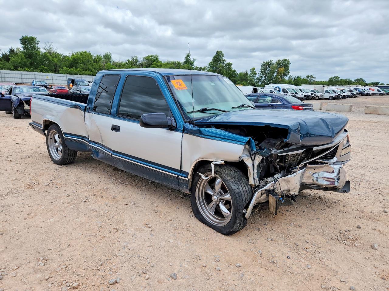 1995 Gmc Sierra C1500 Turquoise vin: 2GTEC19K4S1591755