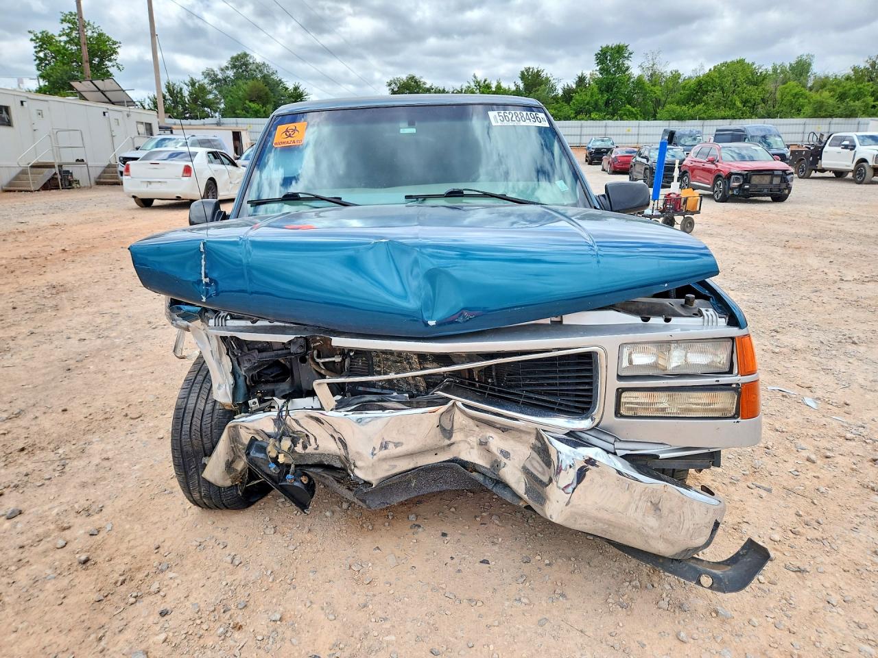 1995 Gmc Sierra C1500 Turquoise vin: 2GTEC19K4S1591755