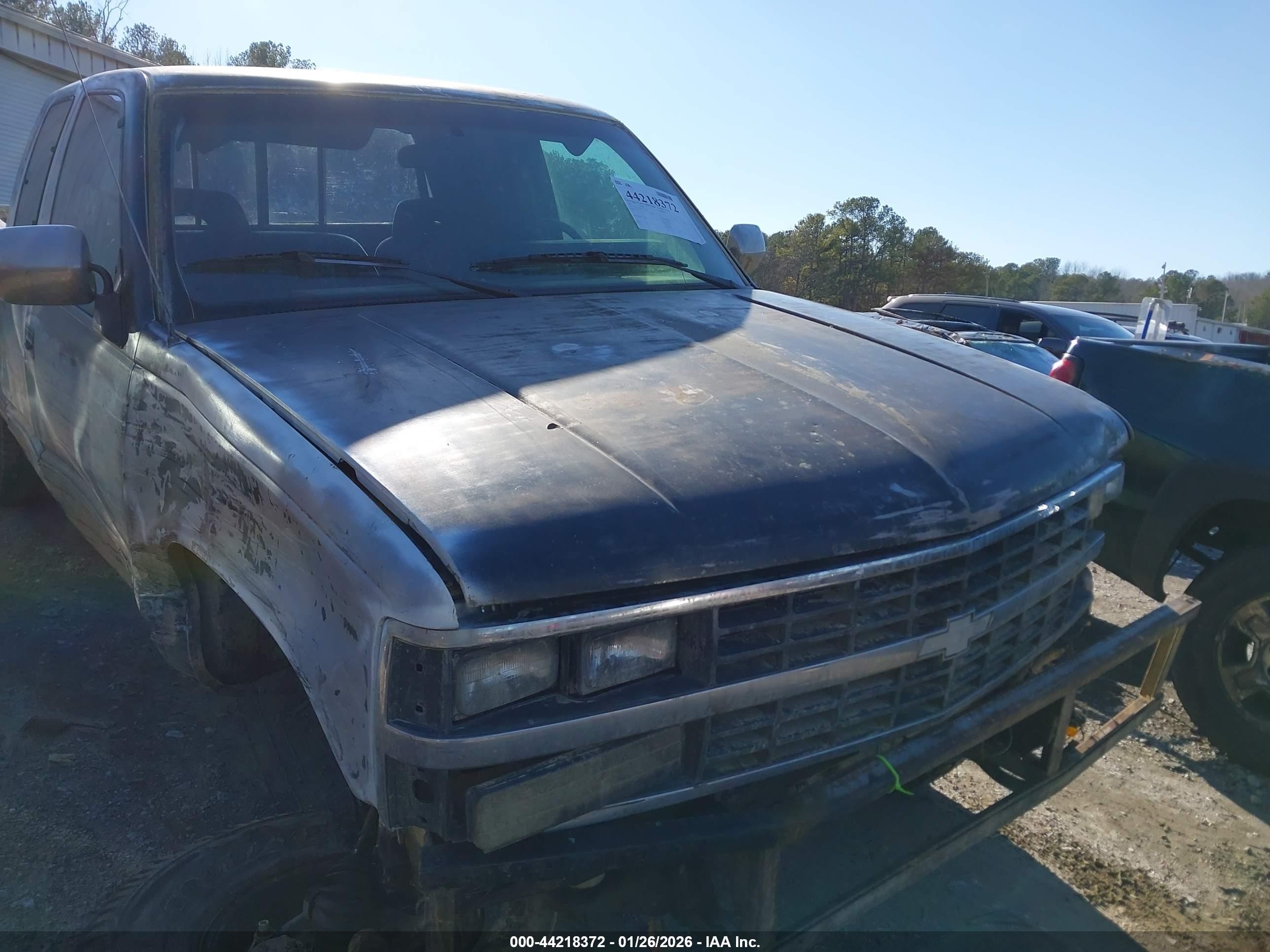 1989 Gmc Sierra C1500 Gray vin: 2GTEC19K6K1536529