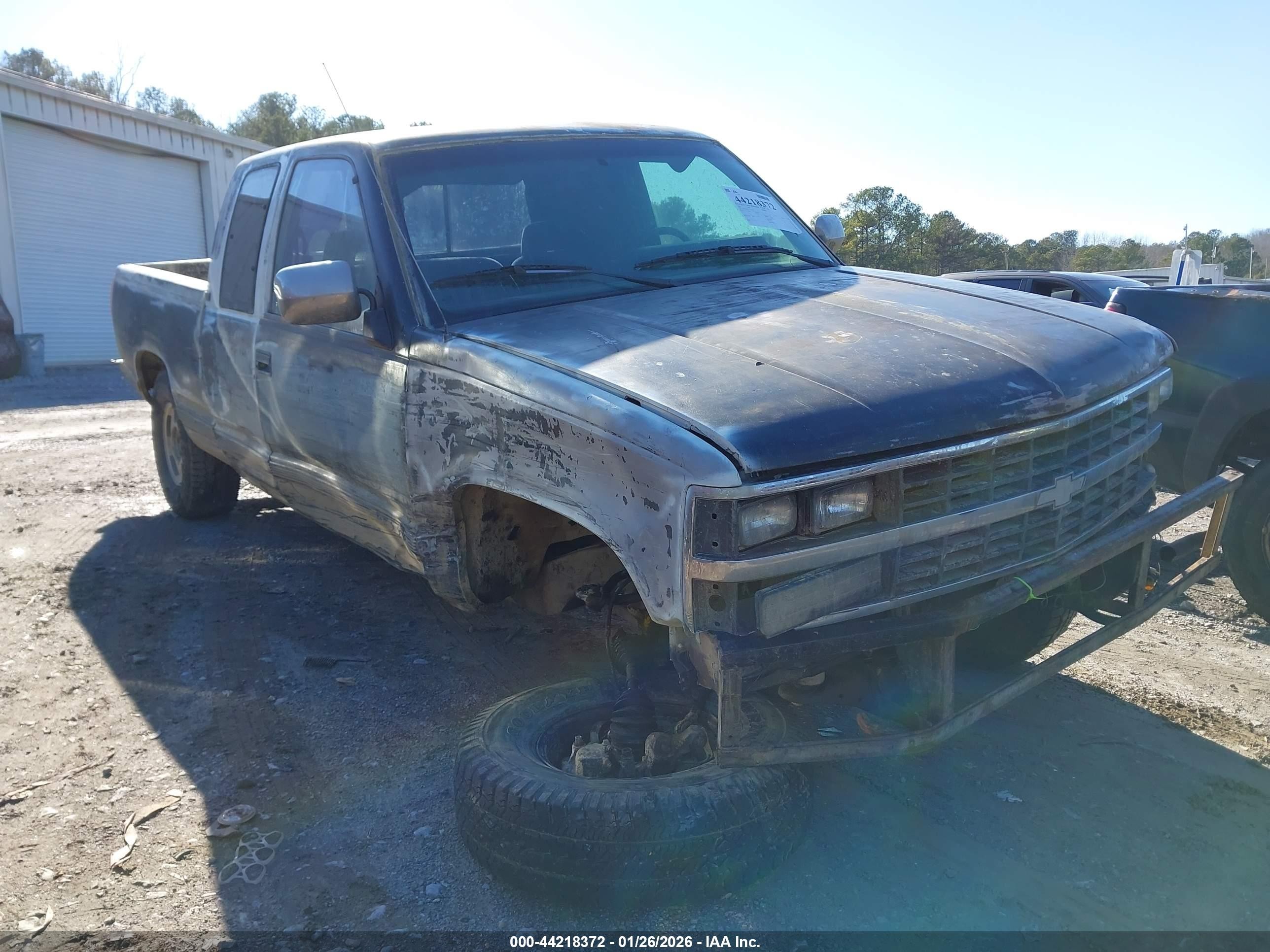 1989 Gmc Sierra C1500 Gray vin: 2GTEC19K6K1536529