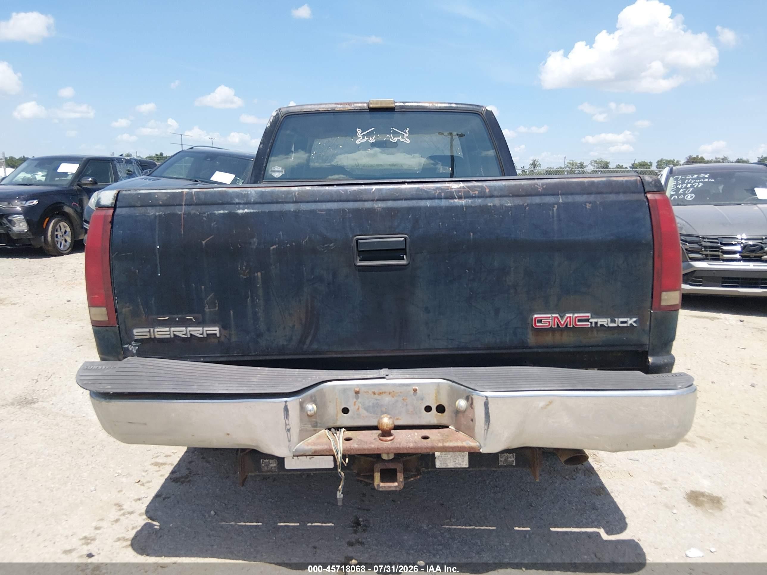 1993 Gmc Sierra C1500 Черный vin: 2GTEC19K7P1534697