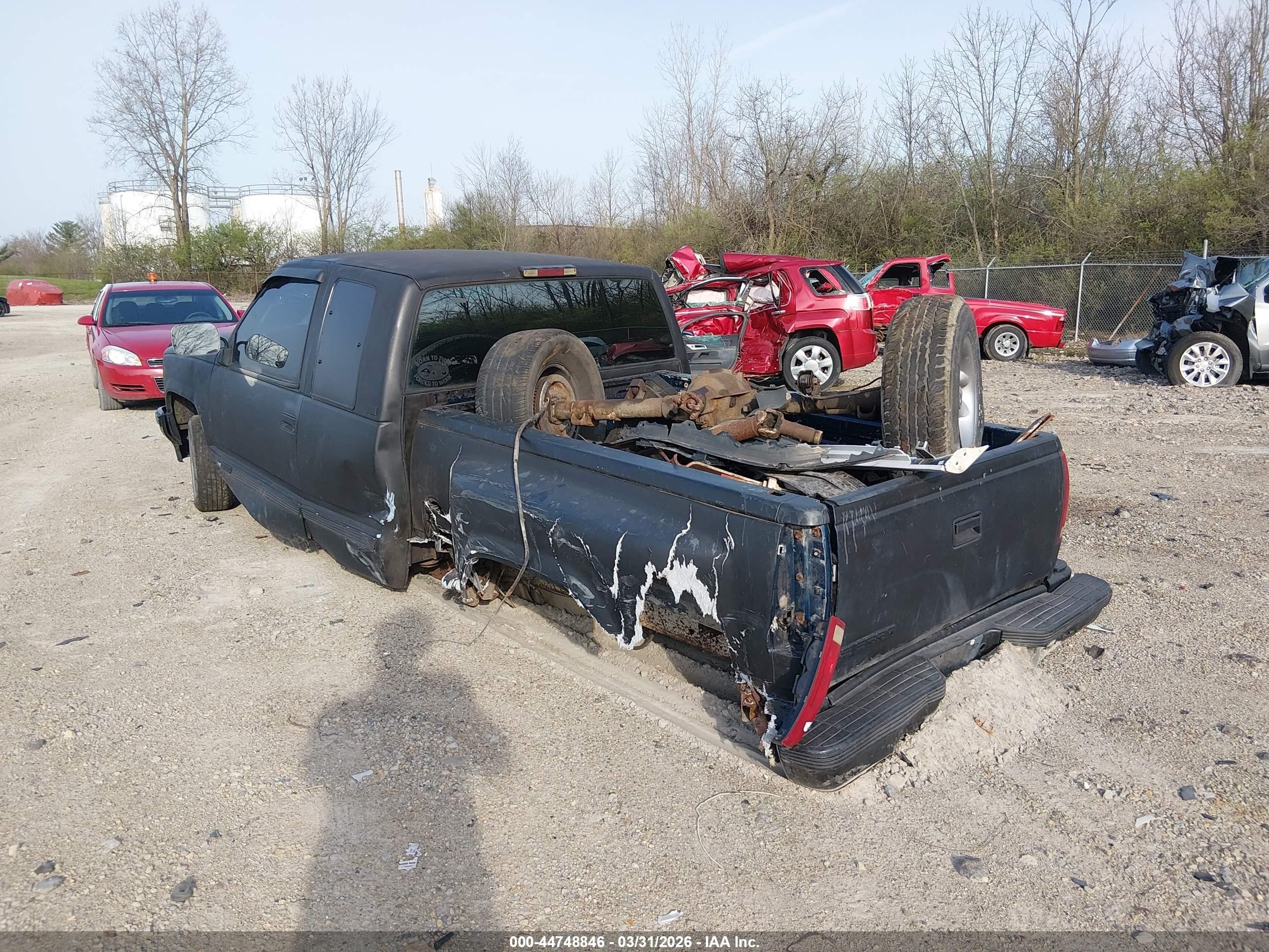 1994 Gmc Sierra C1500 Black vin: 2GTEC19K7R1513920