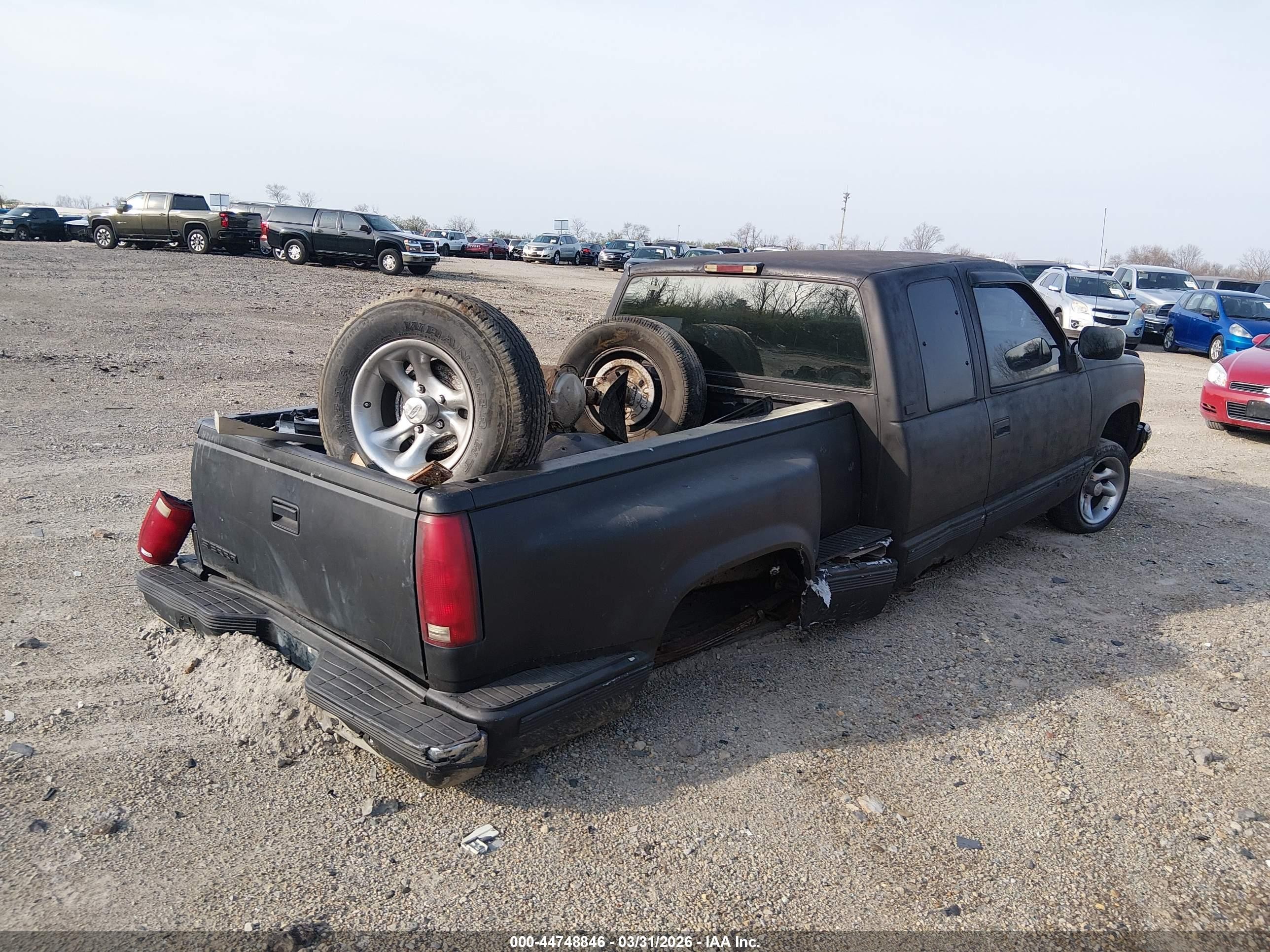 1994 Gmc Sierra C1500 Black vin: 2GTEC19K7R1513920