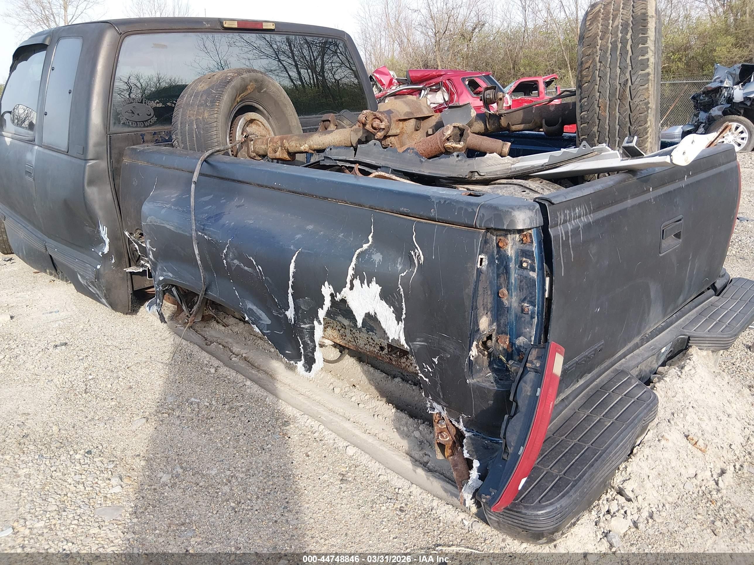 1994 Gmc Sierra C1500 Black vin: 2GTEC19K7R1513920