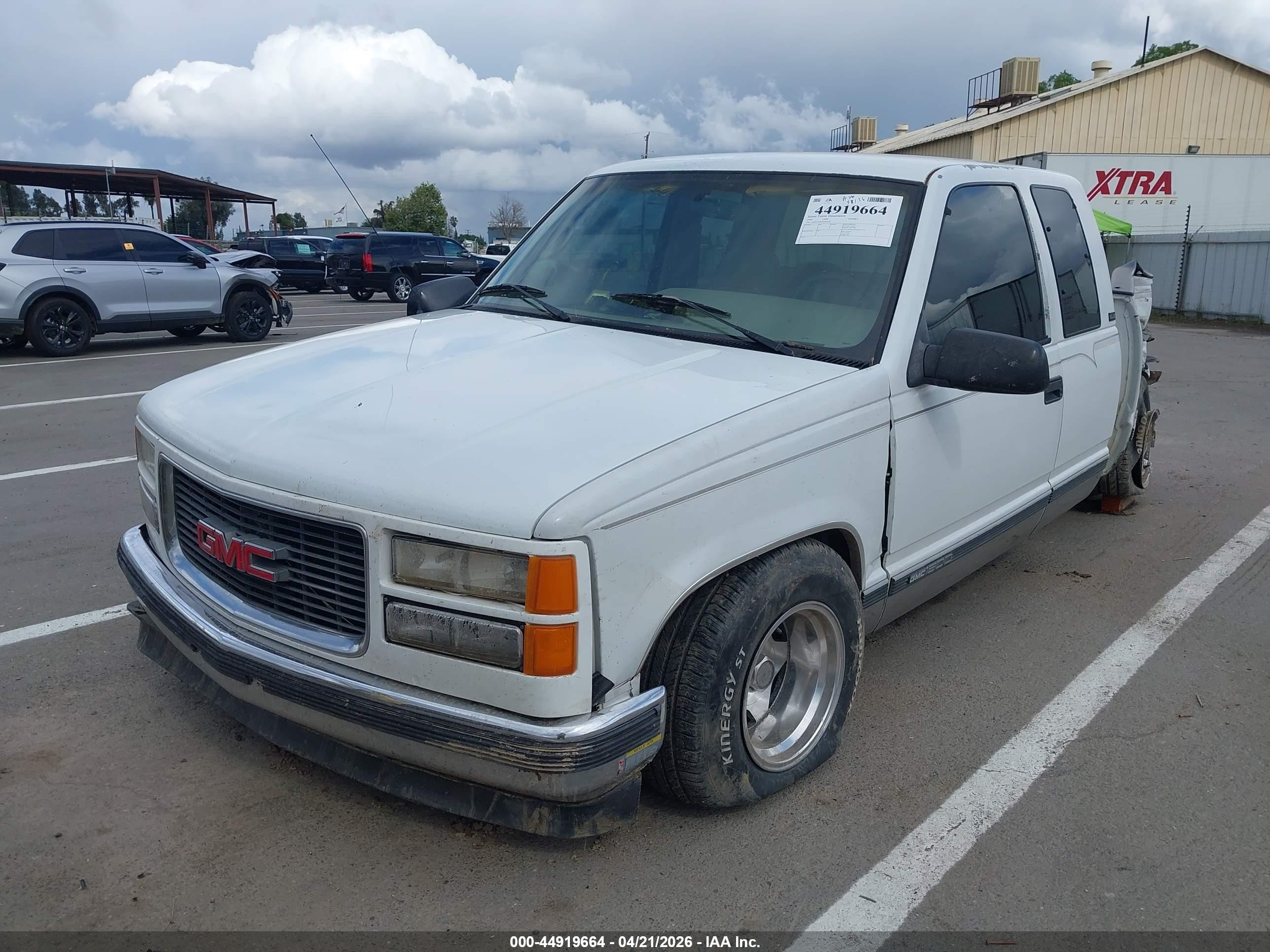 1995 Gmc Sierra C1500 White vin: 2GTEC19K7S1501210
