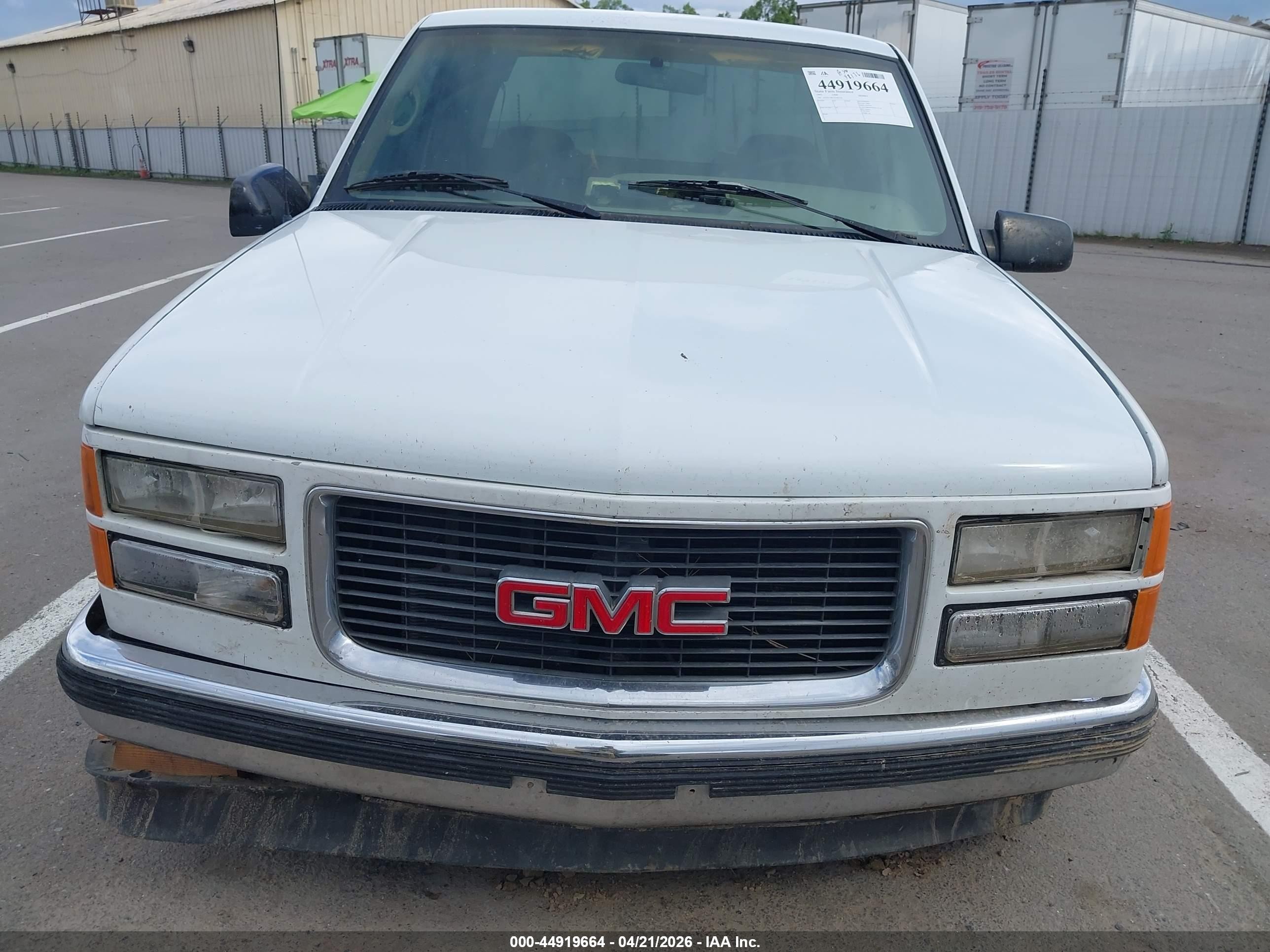 1995 Gmc Sierra C1500 White vin: 2GTEC19K7S1501210