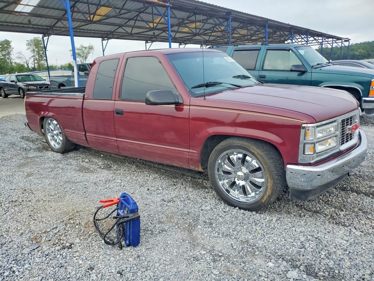 1994 Gmc Sierra C1500 Burgundy vin: 2GTEC19K8R1559949