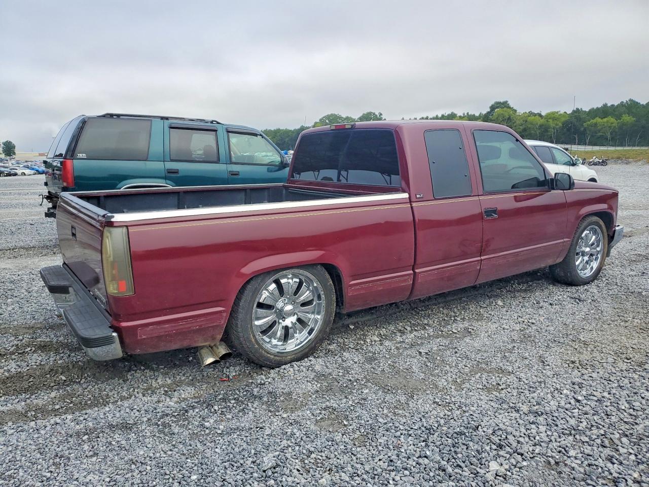 1994 Gmc Sierra C1500 Burgundy vin: 2GTEC19K8R1559949