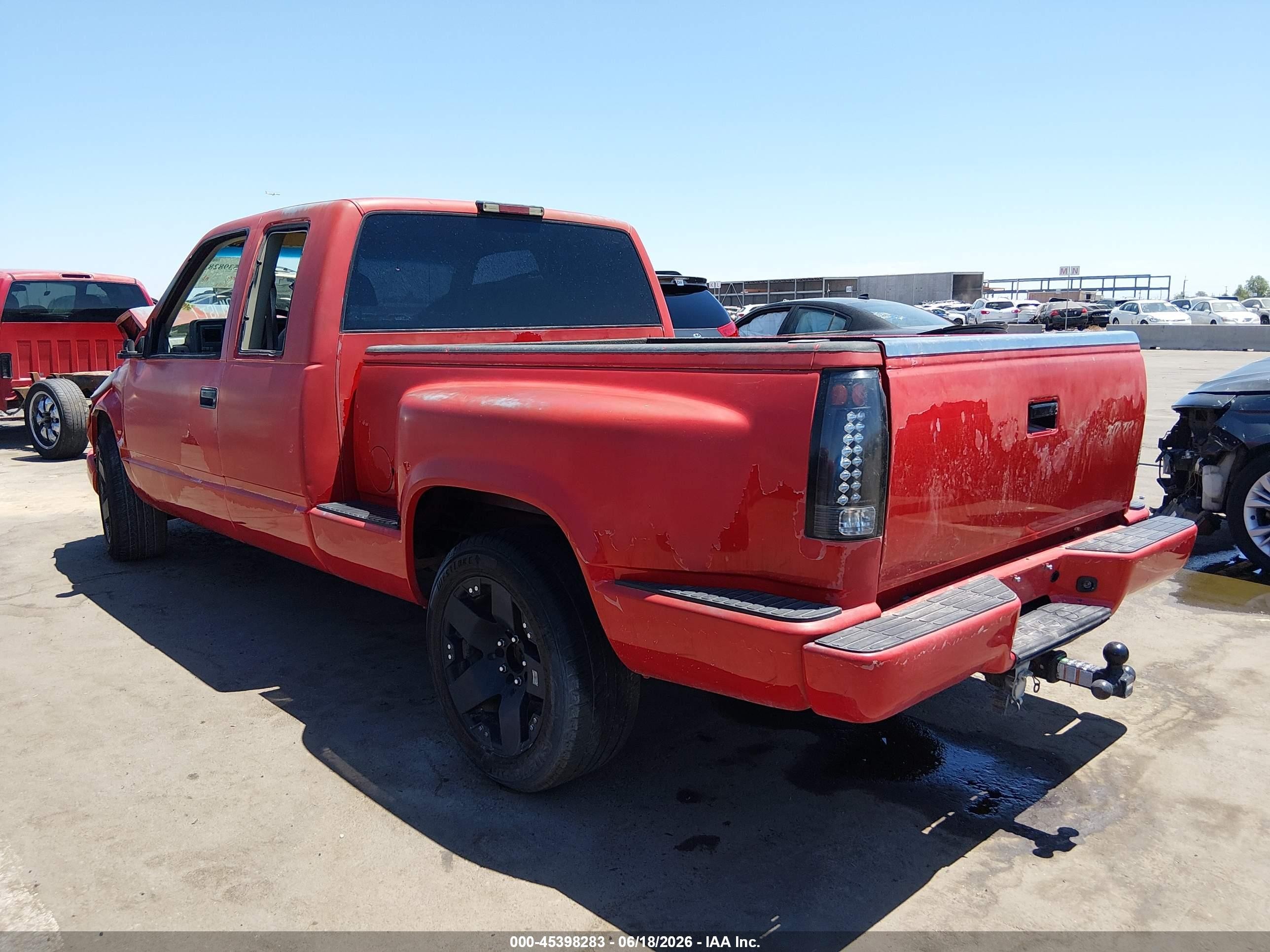 1994 Gmc Sierra C1500 Красный vin: 2GTEC19K9R1530525
