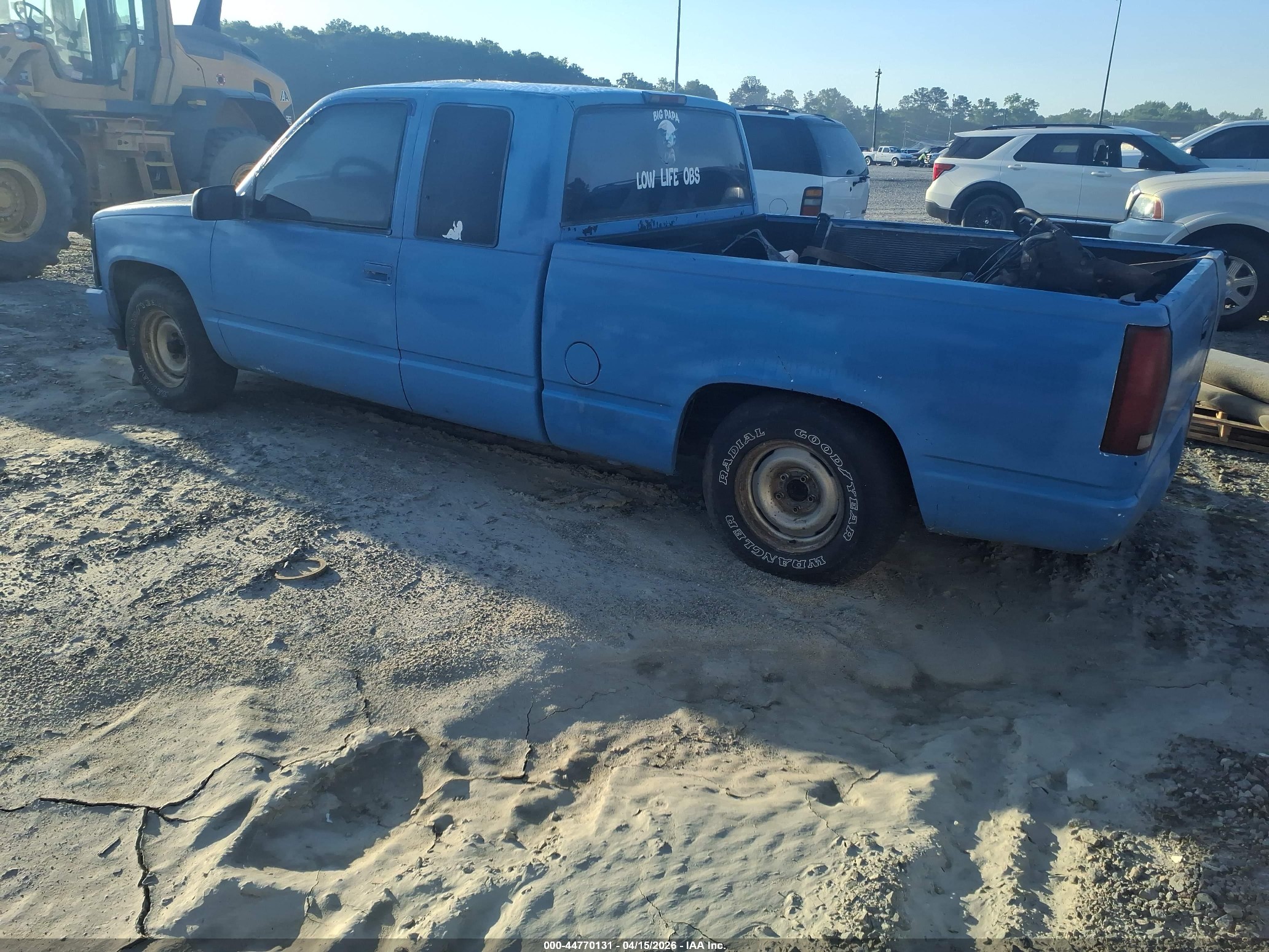 1995 Gmc Sierra C1500 Blue vin: 2GTEC19KXS1502299