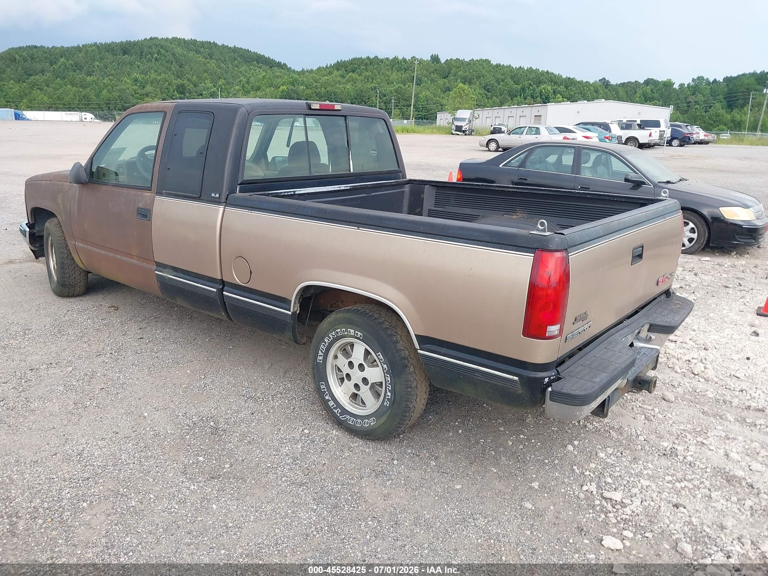 1995 Gmc Sierra C1500 Black vin: 2GTEC19KXS1536128