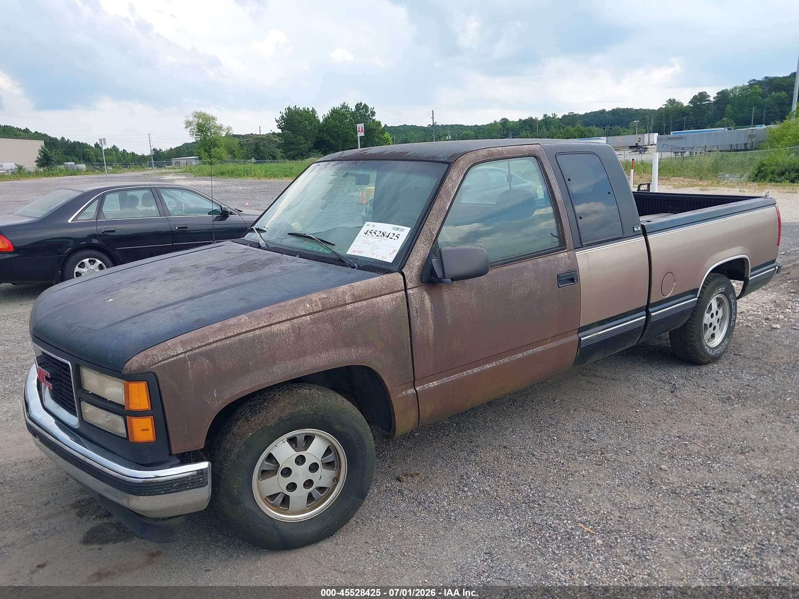 1995 Gmc Sierra C1500 Black vin: 2GTEC19KXS1536128