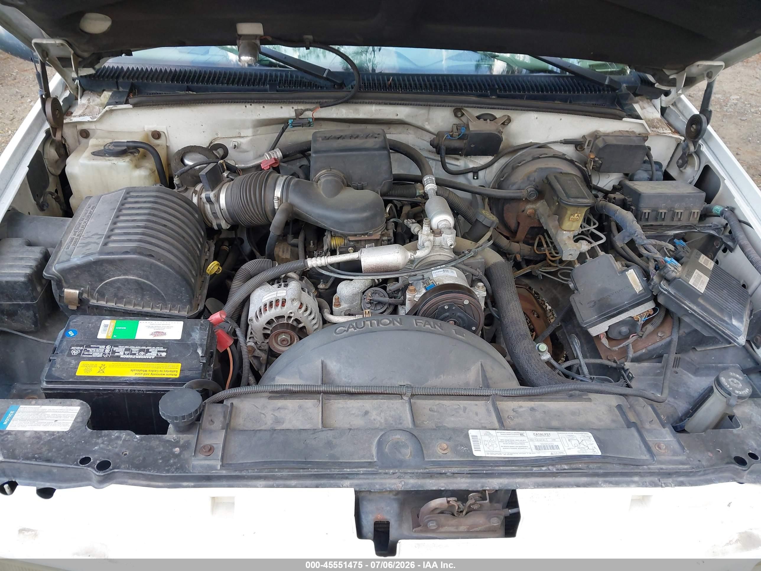 1998 Gmc Sierra 1500 Sl Wideside Белый vin: 2GTEC19M5W1555483