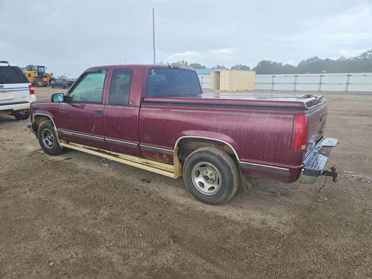1996 Gmc Sierra C1500 Burgundy vin: 2GTEC19MXT1557855