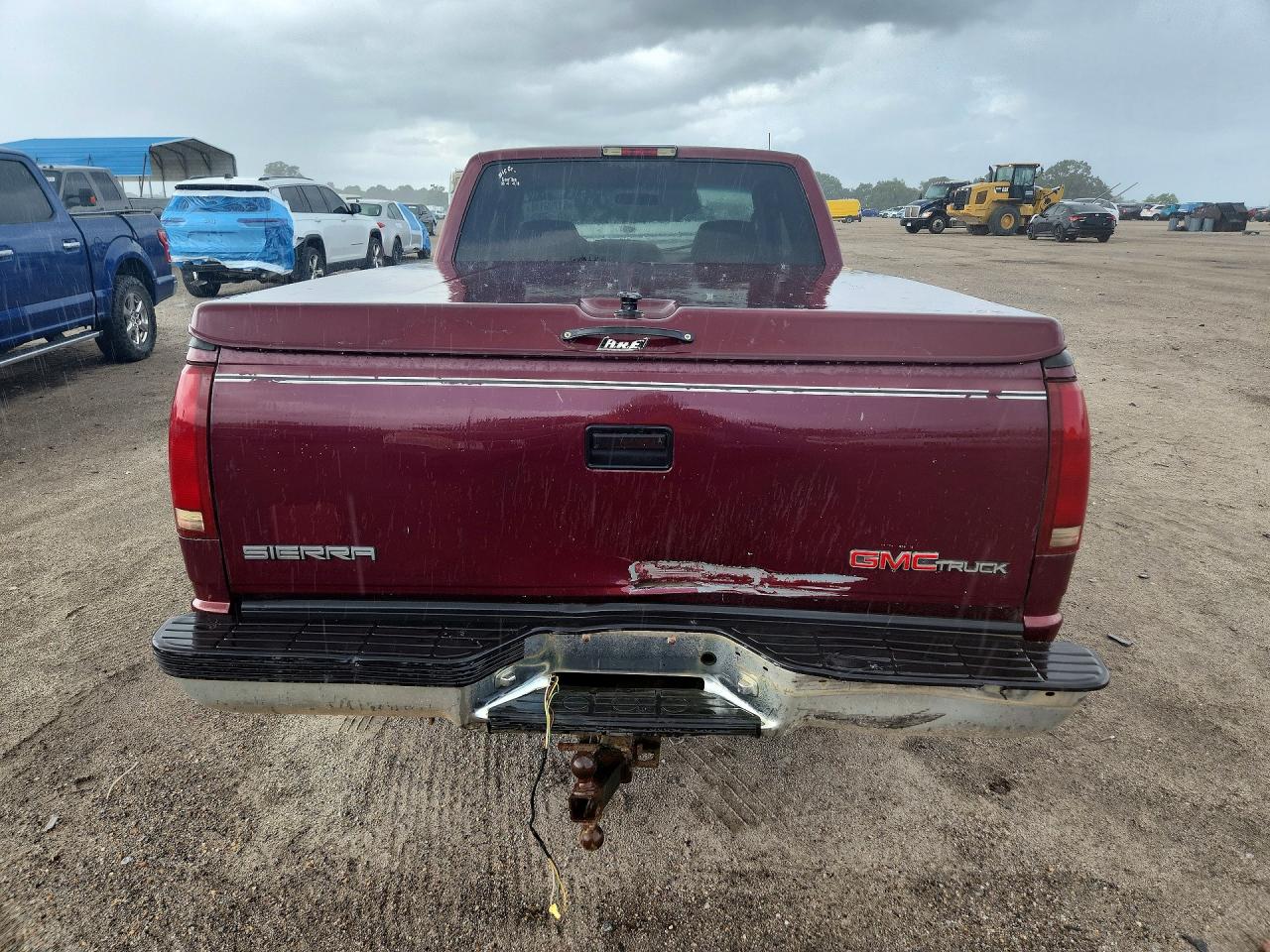 1996 Gmc Sierra C1500 Burgundy vin: 2GTEC19MXT1557855