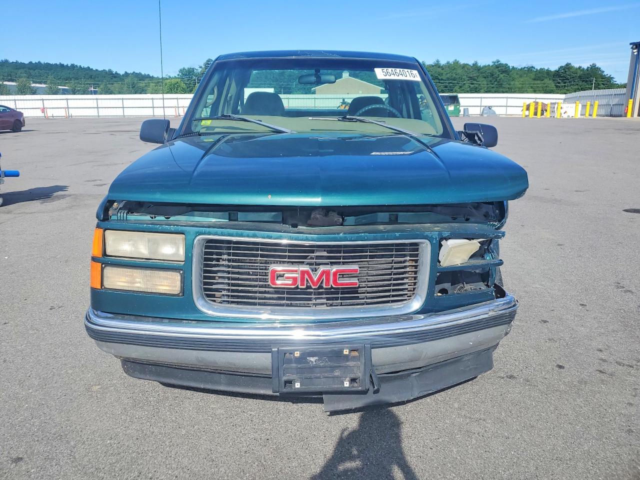 1998 Gmc Sierra C1500 Green vin: 2GTEC19MXW1503329