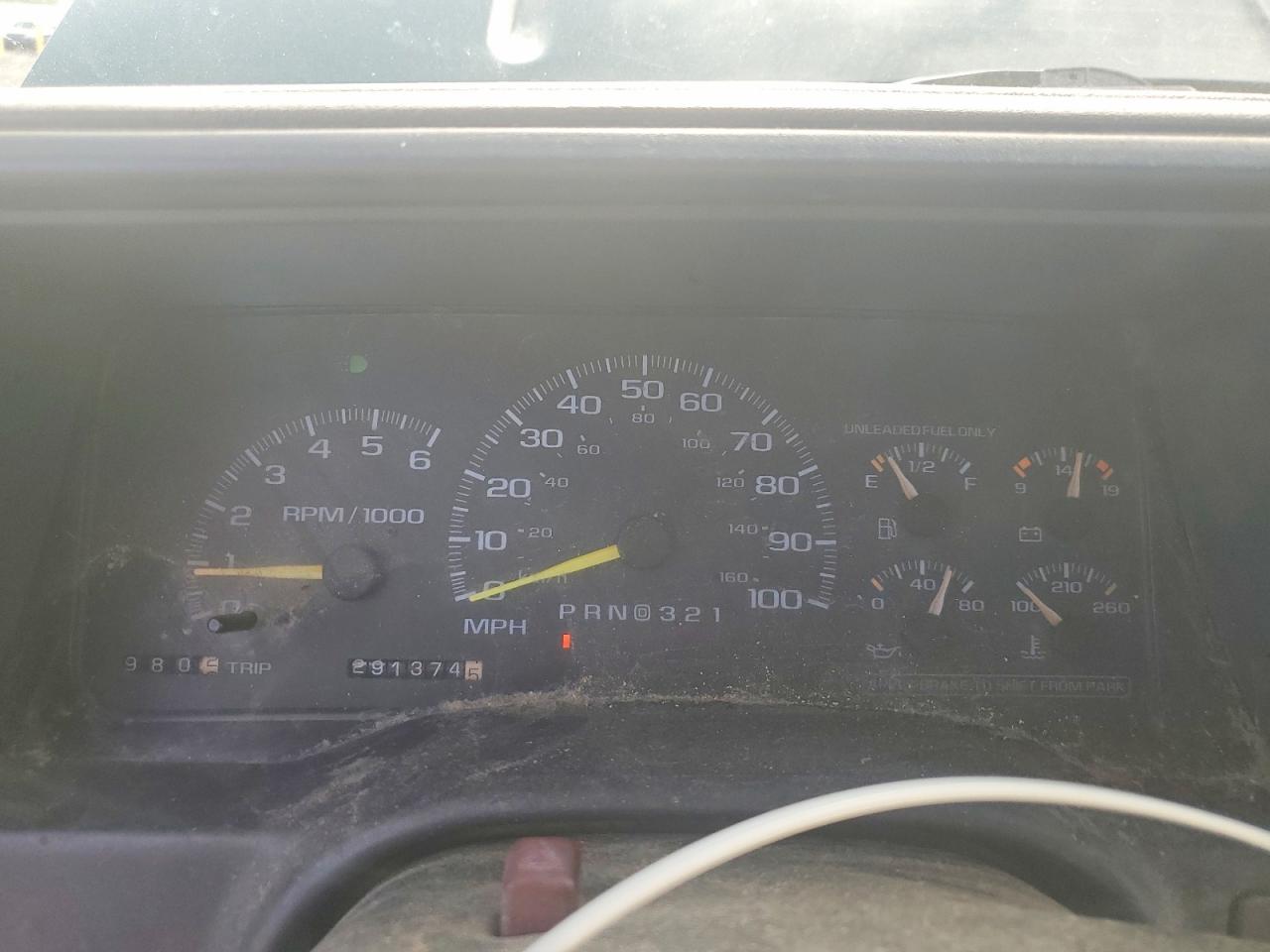 1998 Gmc Sierra C1500 Green vin: 2GTEC19MXW1503329