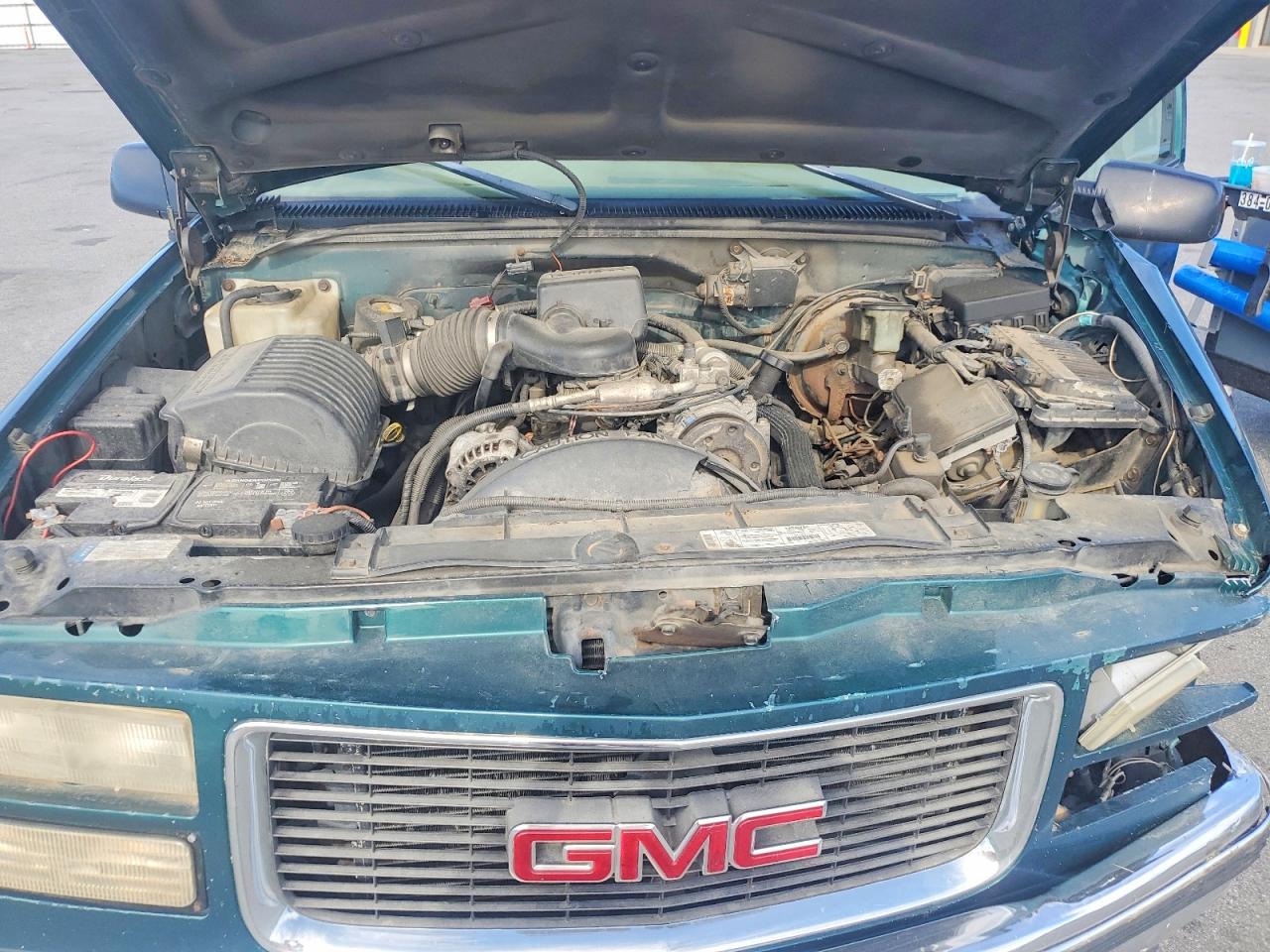 1998 Gmc Sierra C1500 Green vin: 2GTEC19MXW1503329