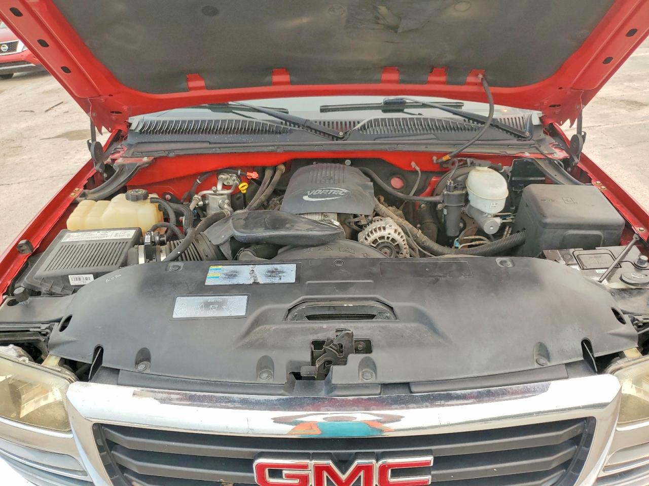 2004 Gmc New Sierra C1500 Red vin: 2GTEC19N241396783