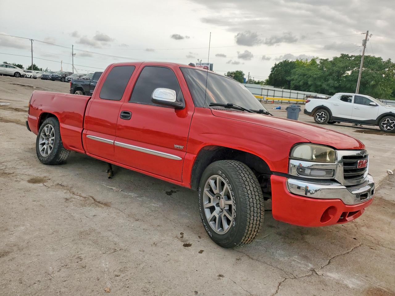 2004 Gmc New Sierra C1500 Red vin: 2GTEC19N241396783