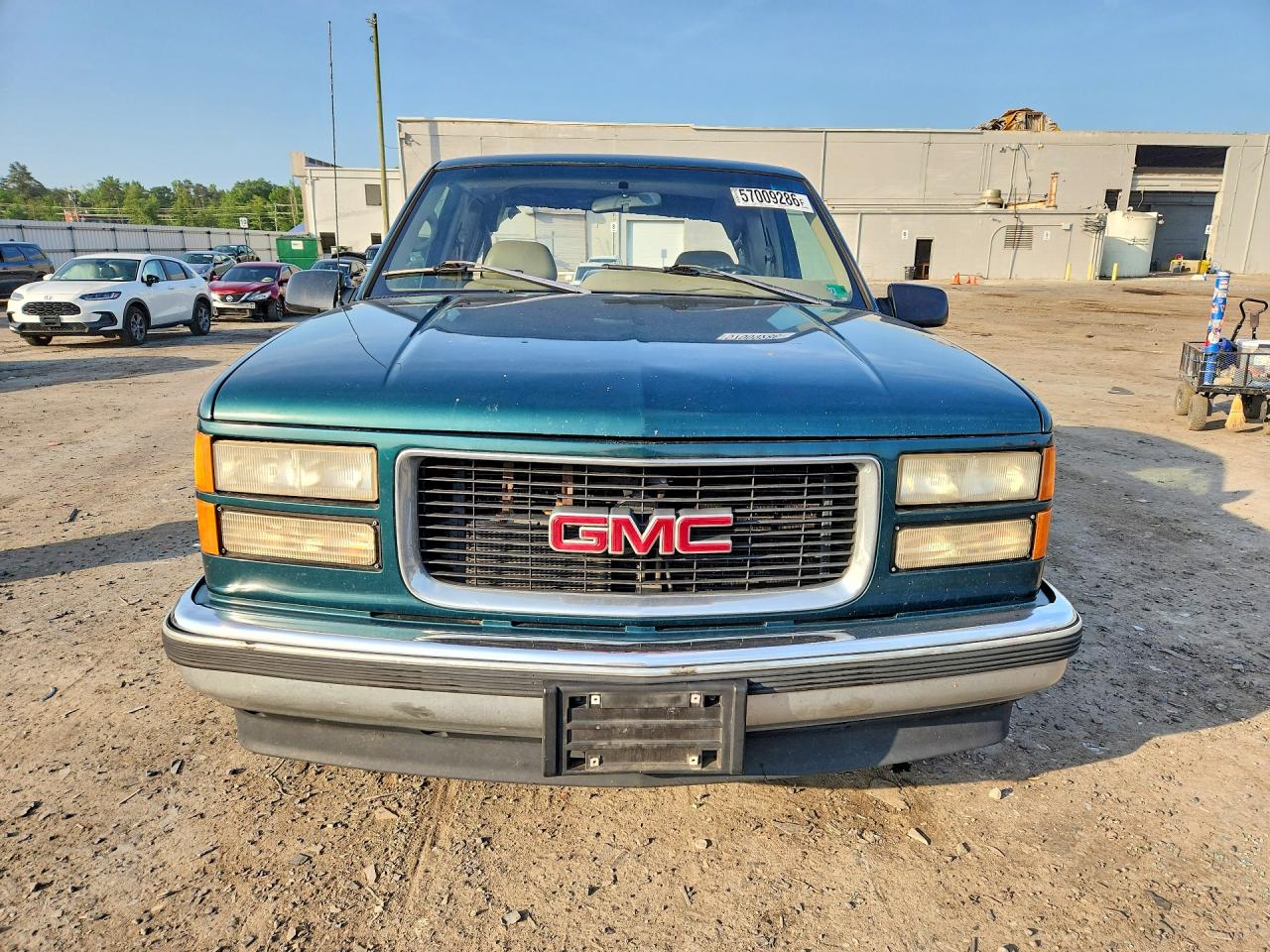1996 Gmc Sierra C1500 Green vin: 2GTEC19R1T1531916