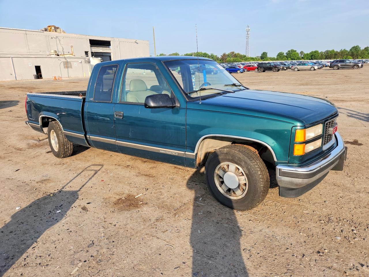 1996 Gmc Sierra C1500 Green vin: 2GTEC19R1T1531916