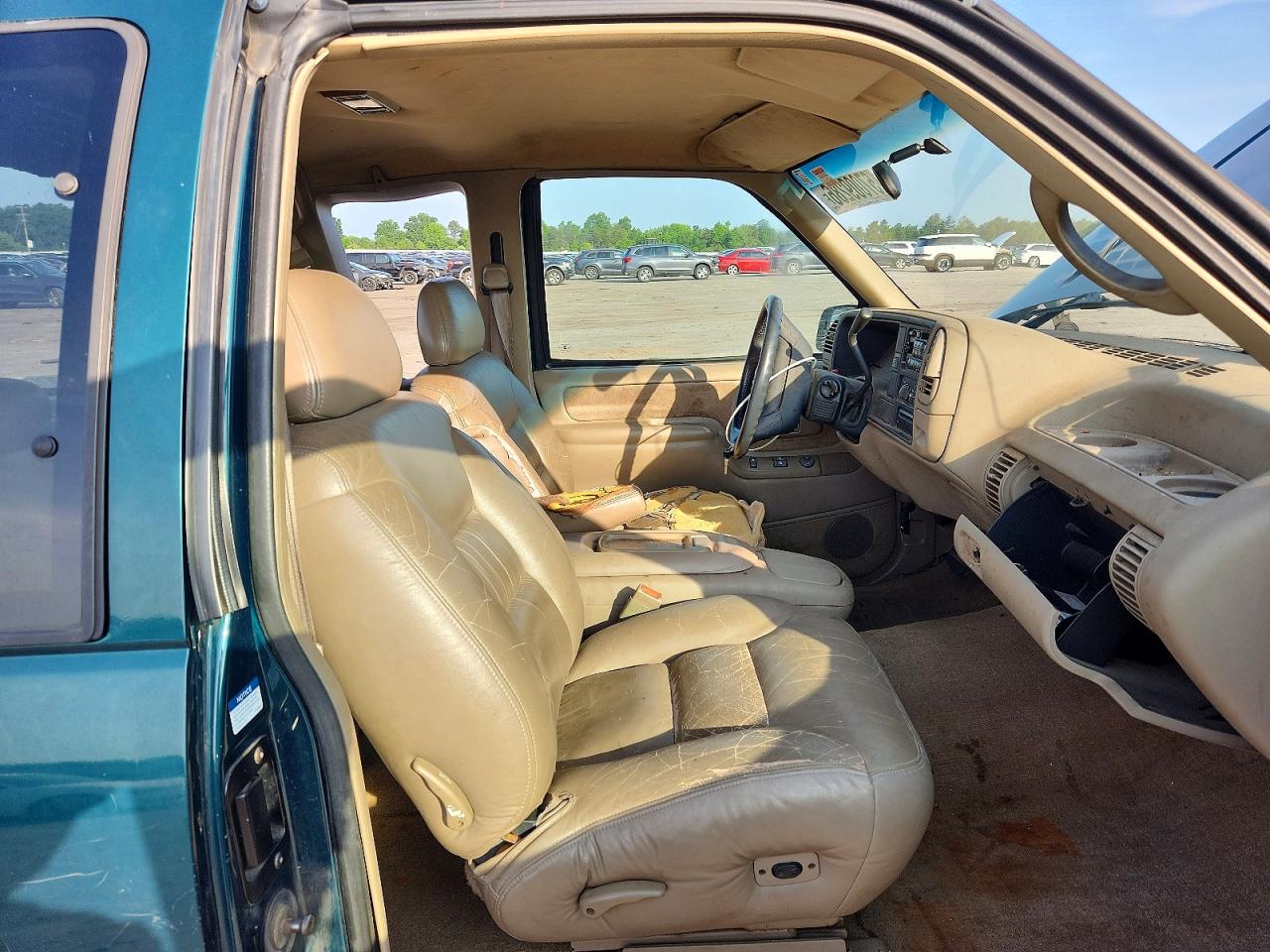 1996 Gmc Sierra C1500 Green vin: 2GTEC19R1T1531916