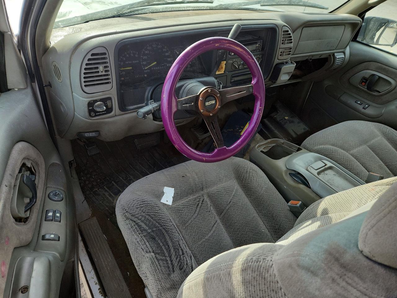 1998 Gmc Sierra C1500 White vin: 2GTEC19R1W1523058