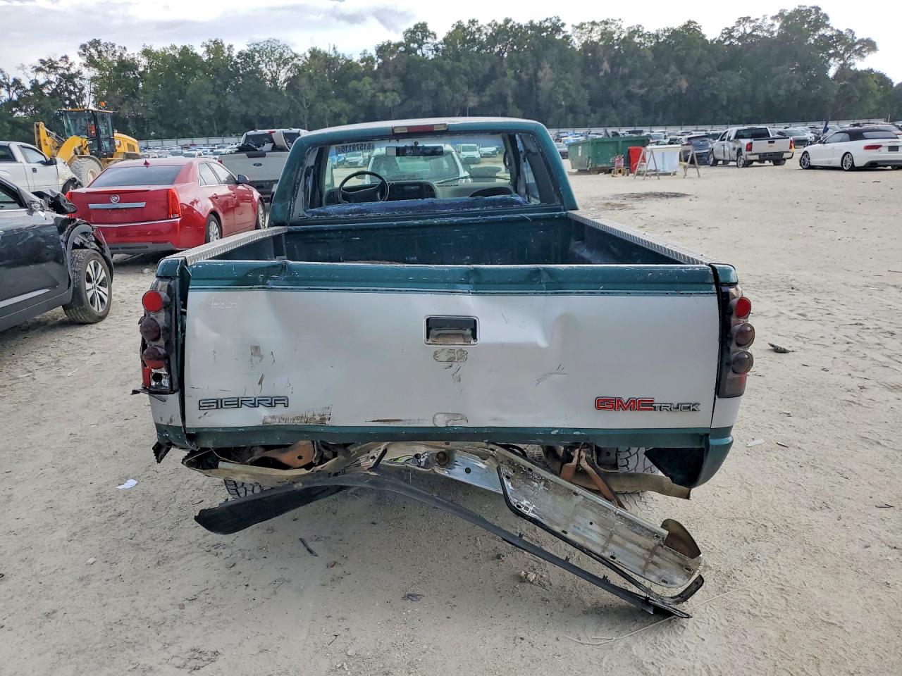 1996 Gmc Sierra C1500 Green vin: 2GTEC19R4T1501616