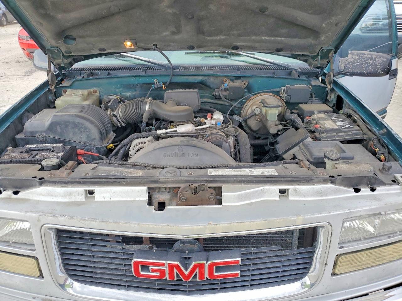 1996 Gmc Sierra C1500 Green vin: 2GTEC19R4T1501616