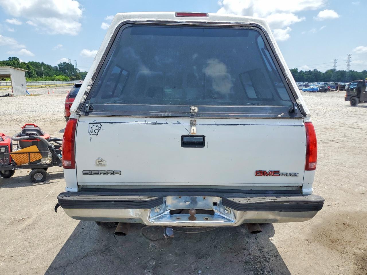 1996 Gmc Sierra C1500 White vin: 2GTEC19R4T1559015