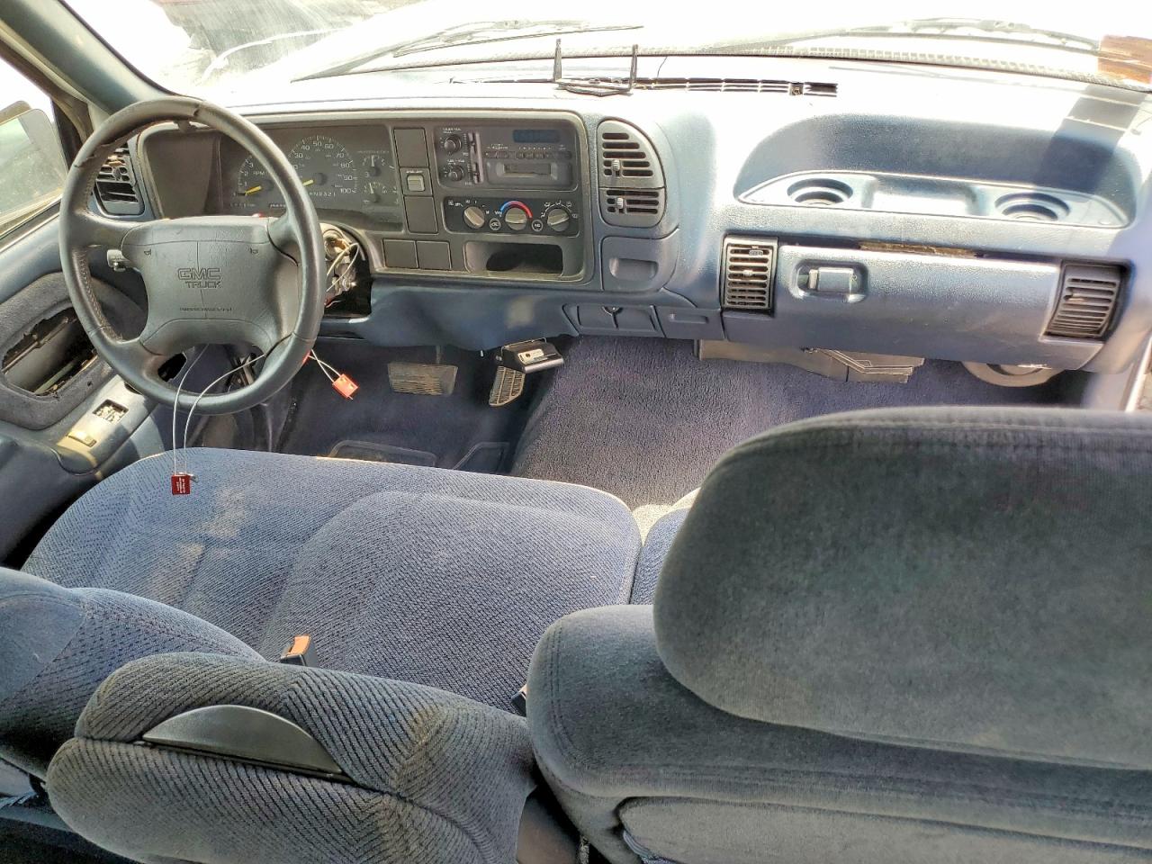 1996 Gmc Sierra C1500 White vin: 2GTEC19R4T1559015