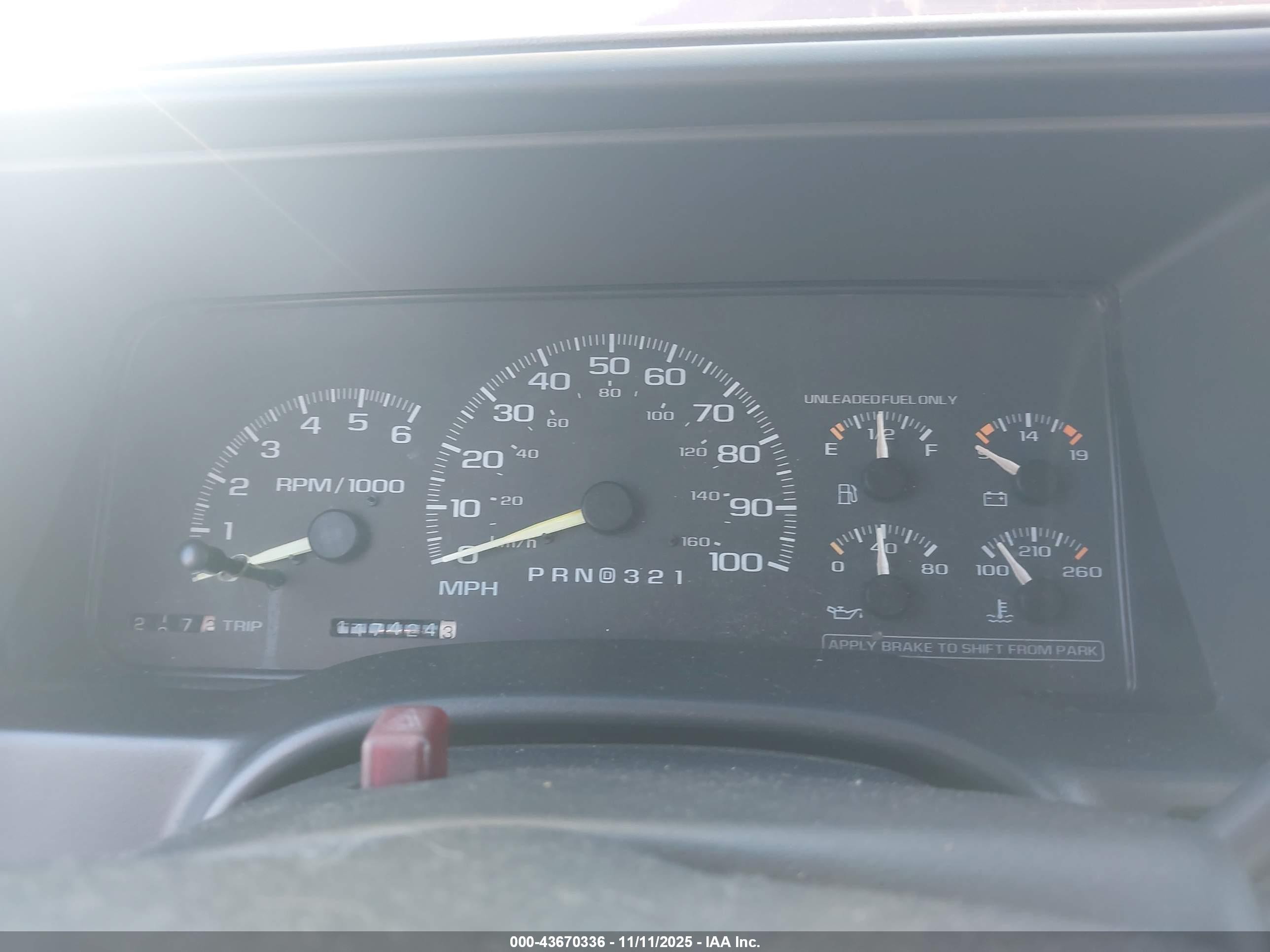 1997 Gmc Sierra 1500 Sl Wideside Red vin: 2GTEC19R4V1559602