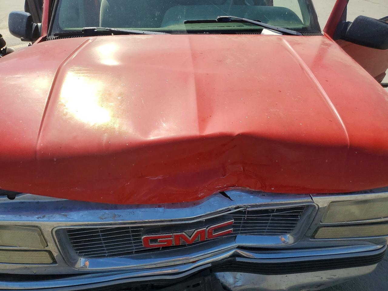 1996 Gmc Sierra C1500 Red vin: 2GTEC19R6T1545598