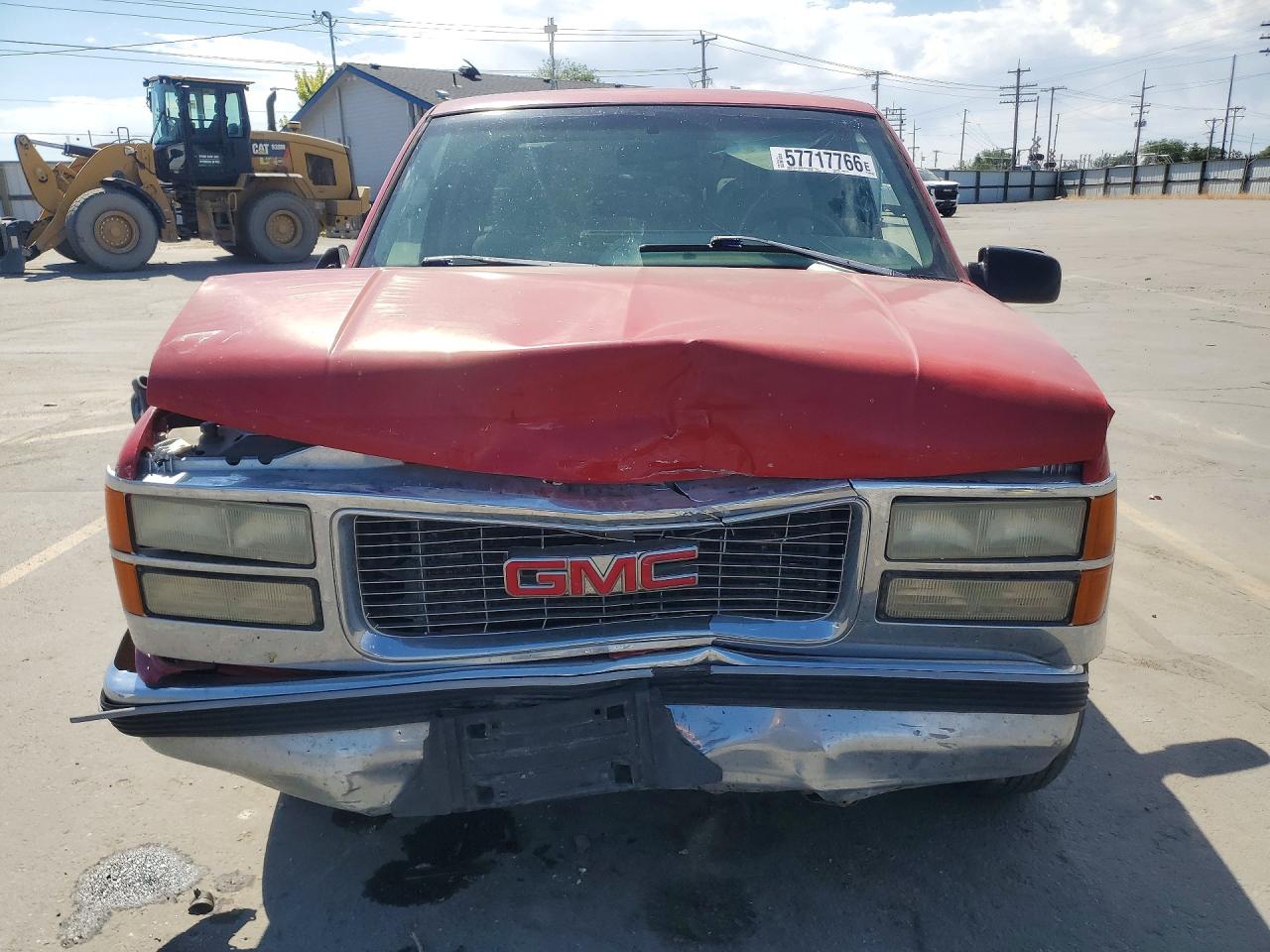 1996 Gmc Sierra C1500 Red vin: 2GTEC19R6T1545598