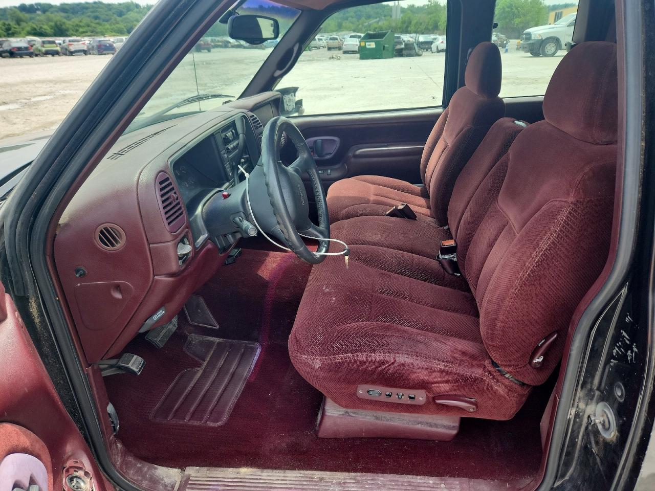 1998 Gmc Sierra C1500 Black vin: 2GTEC19R6W1519782