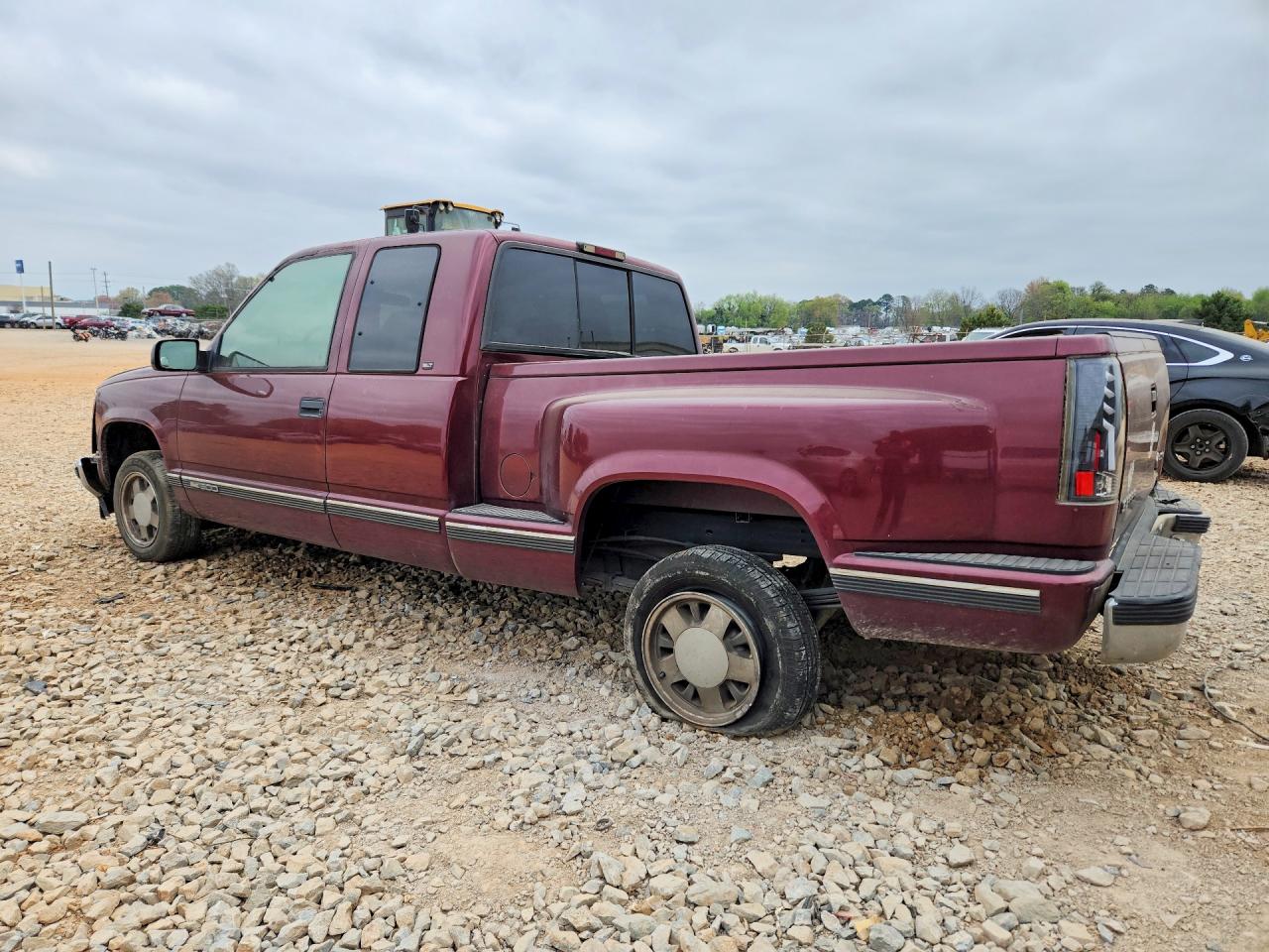 1997 Gmc Sierra C1500 Red vin: 2GTEC19R8V1545444