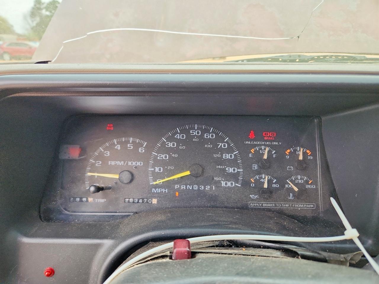 1997 Gmc Sierra C1500 Red vin: 2GTEC19R8V1545444