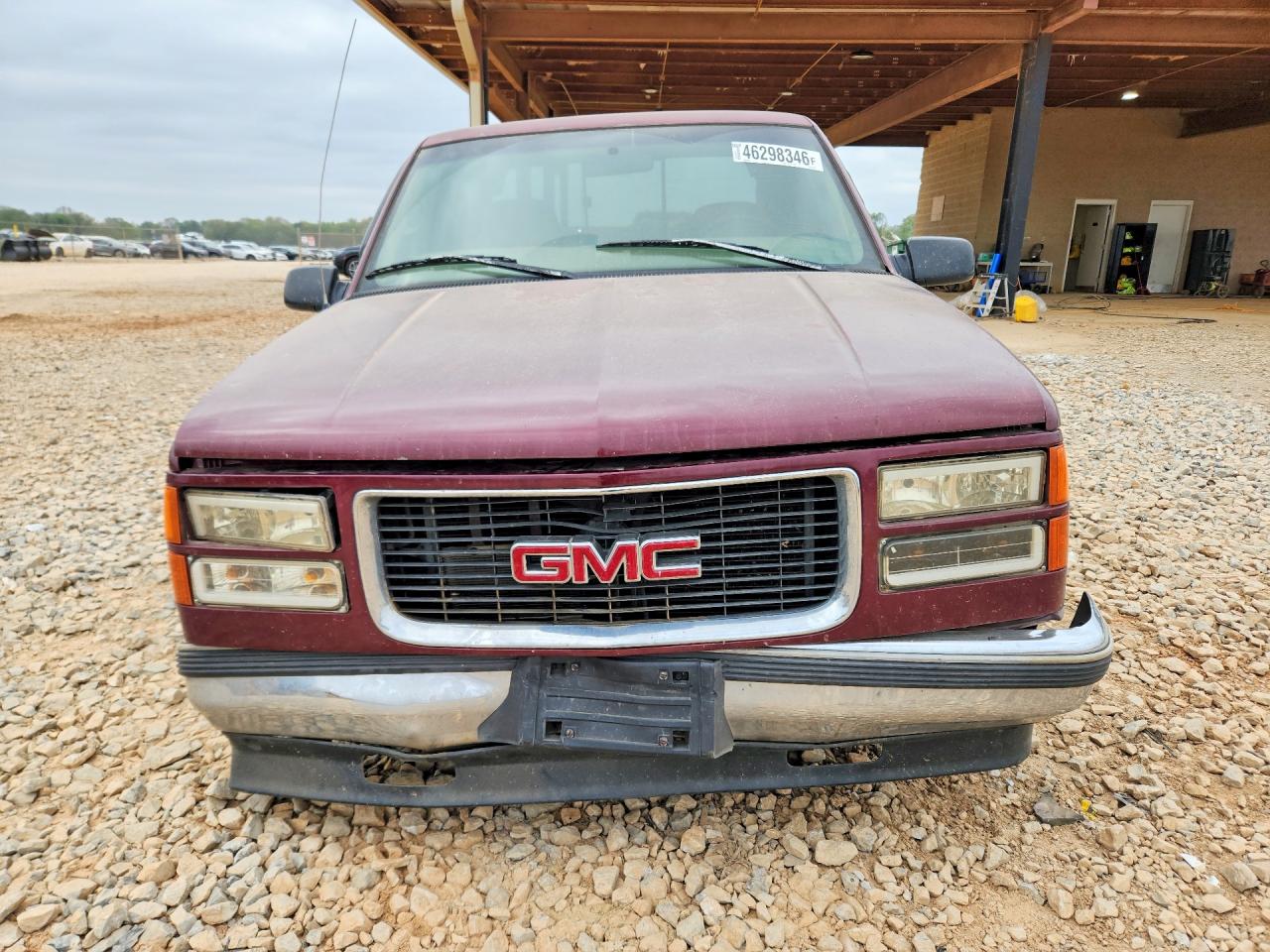 1997 Gmc Sierra C1500 Red vin: 2GTEC19R8V1545444