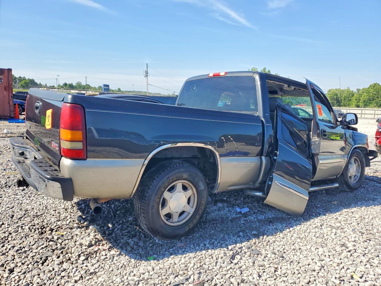 2003 Gmc New Sierra C1500 Gray vin: 2GTEC19T031348051