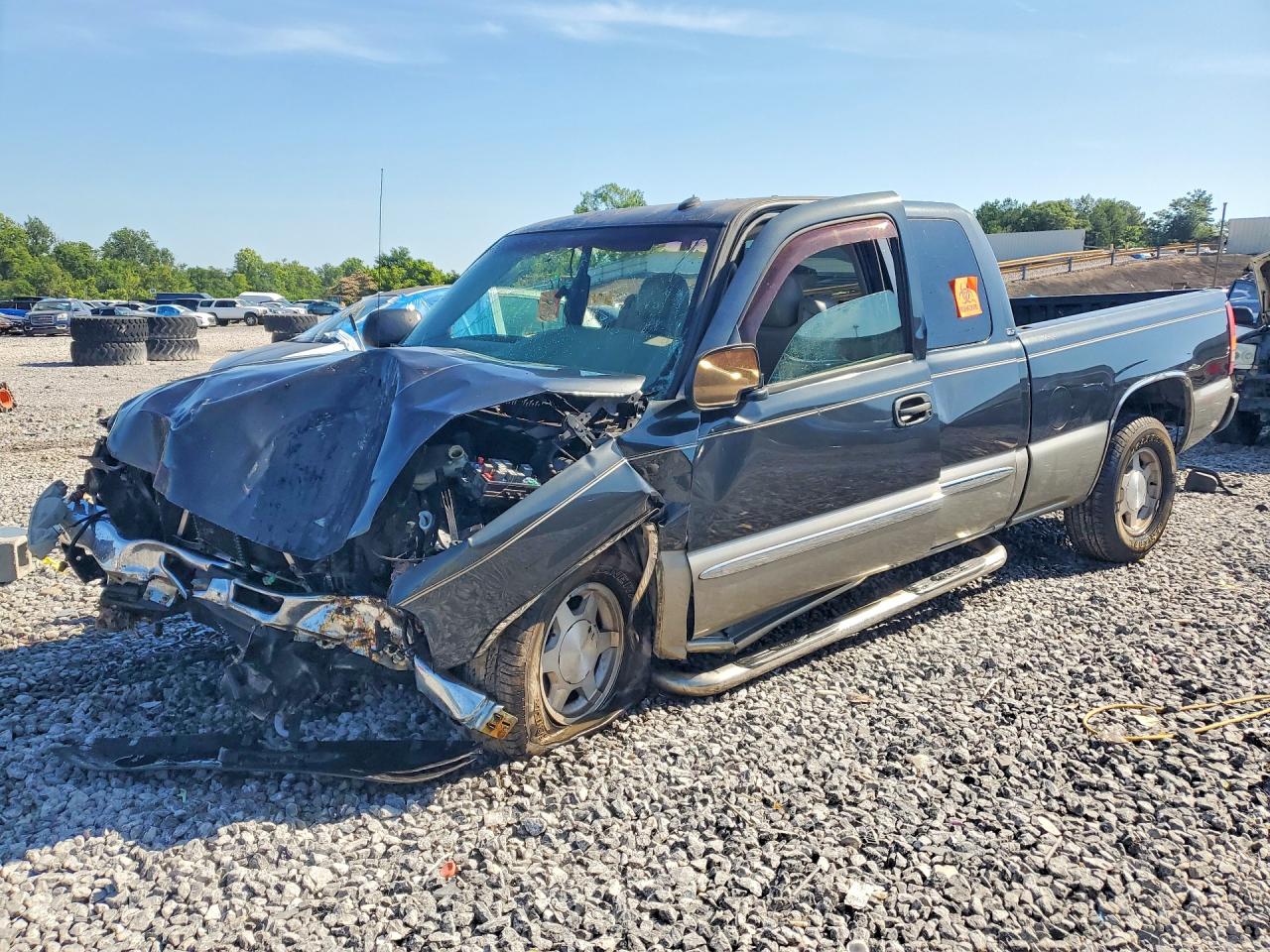 2003 Gmc New Sierra C1500 Gray vin: 2GTEC19T031348051