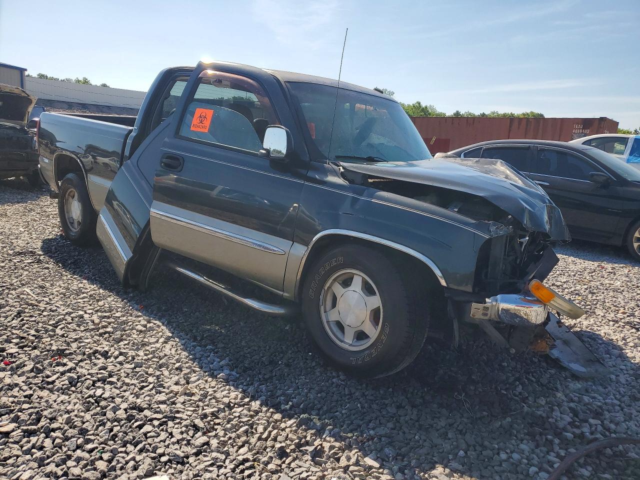 2003 Gmc New Sierra C1500 Gray vin: 2GTEC19T031348051