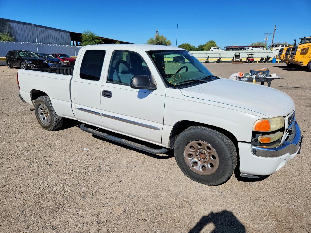 2005 Gmc New Sierra C1500 Белый vin: 2GTEC19T051291692