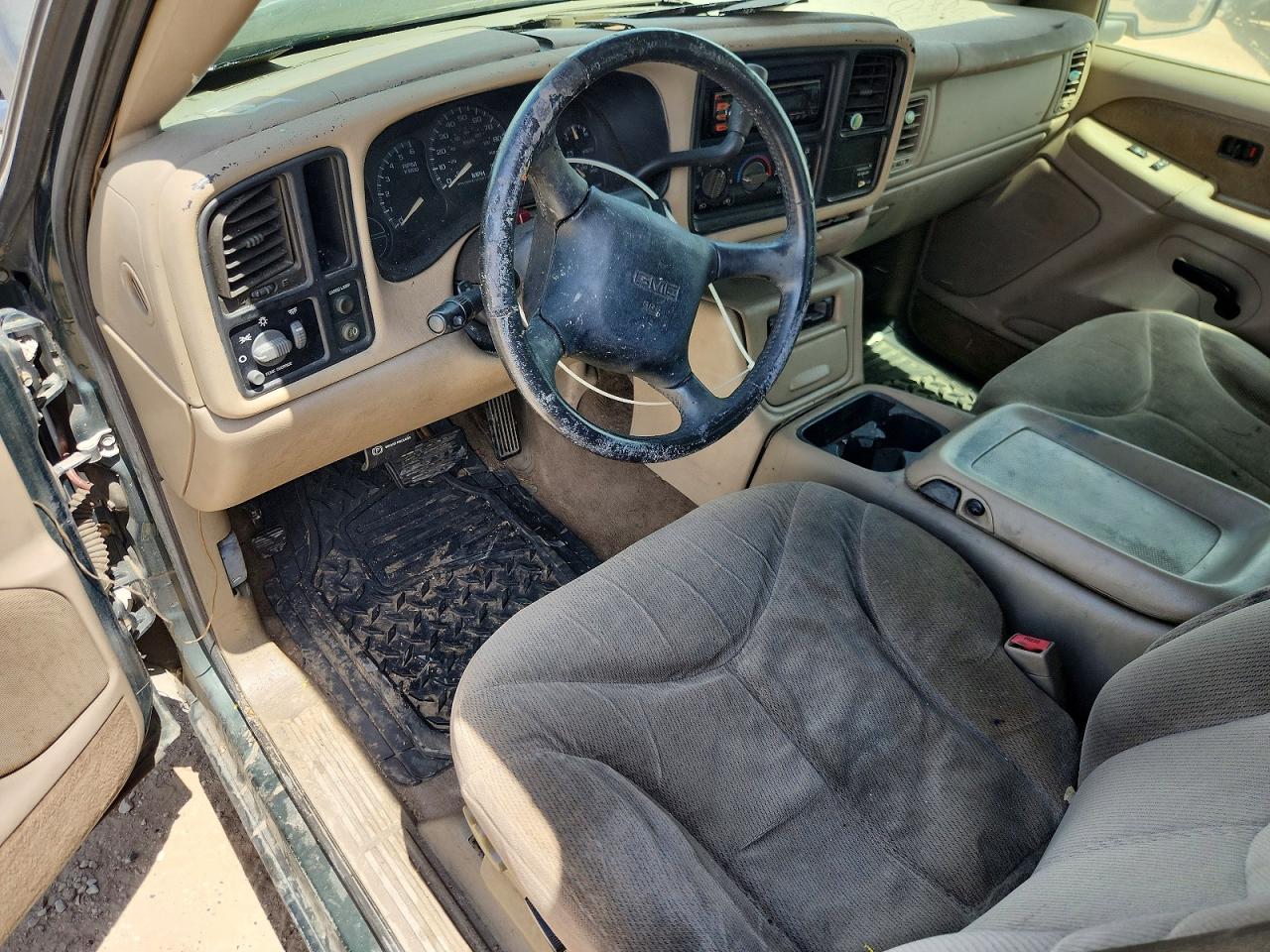 2002 Gmc New Sierra C1500 Зеленый vin: 2GTEC19T121382126