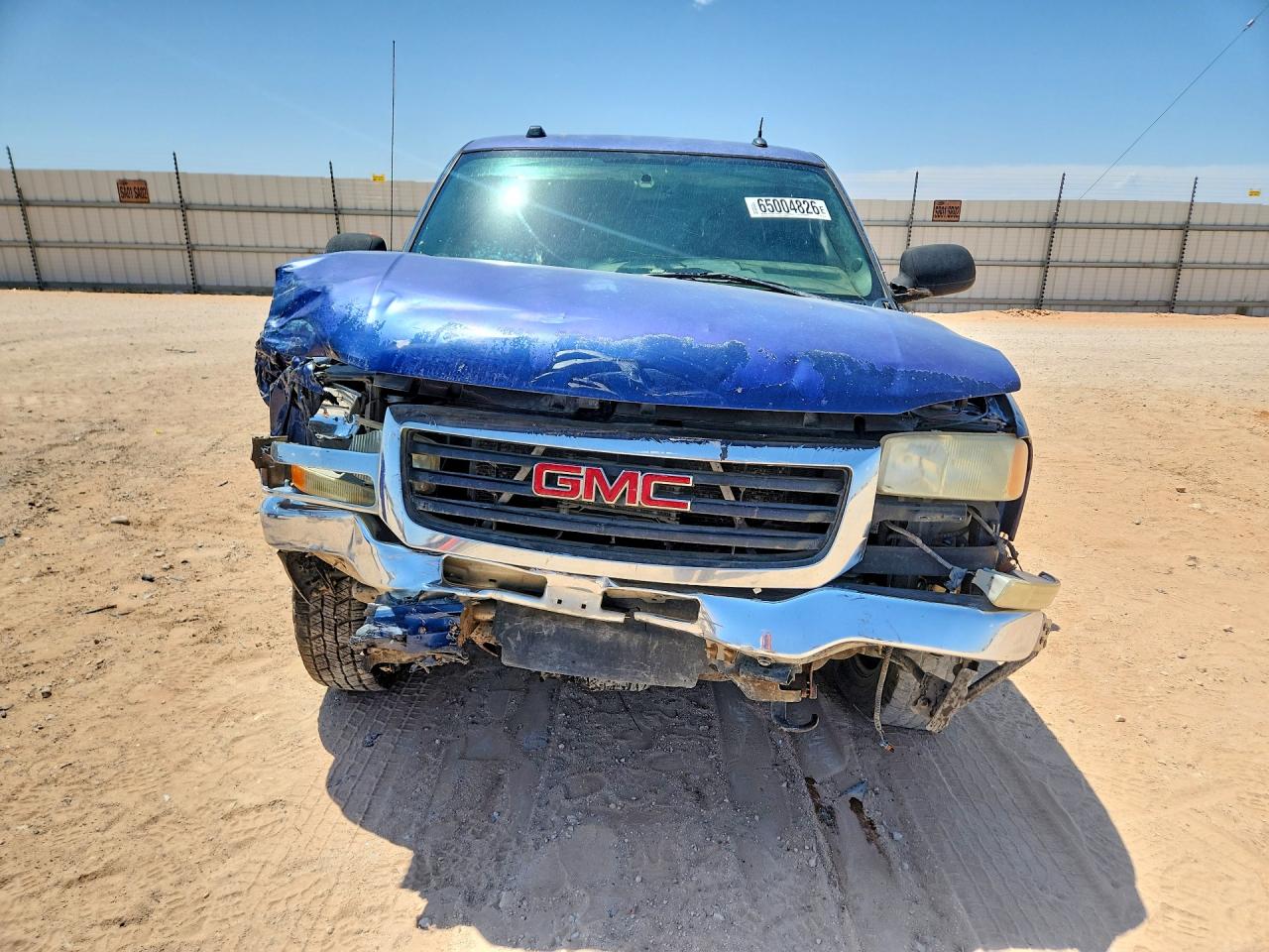 2004 Gmc New Sierra C1500 Blue vin: 2GTEC19T141377155